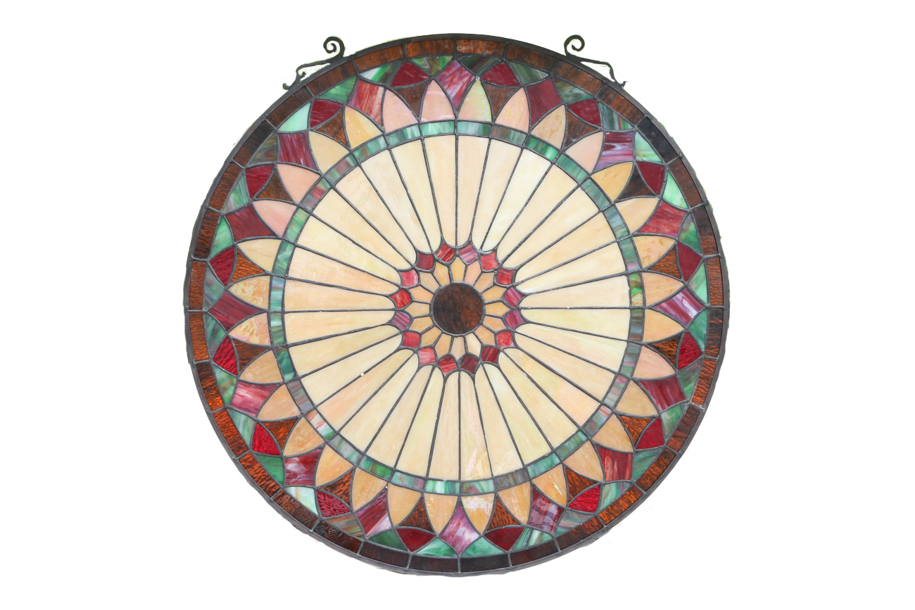 Stunning Circular Stained Glass Window