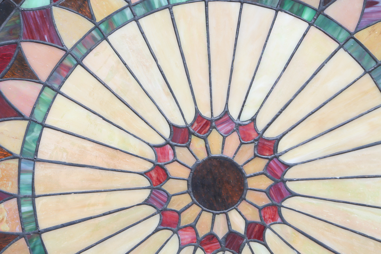 Stunning Circular Stained Glass Window