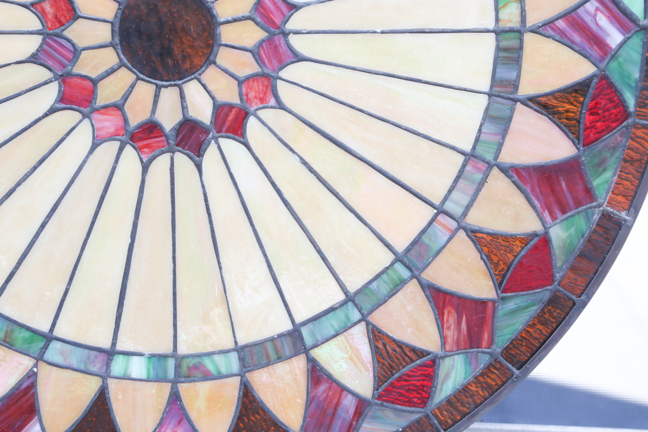 Stunning Circular Stained Glass Window