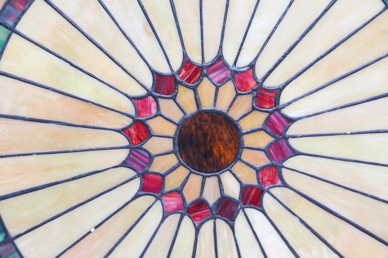 Stunning Circular Stained Glass Window