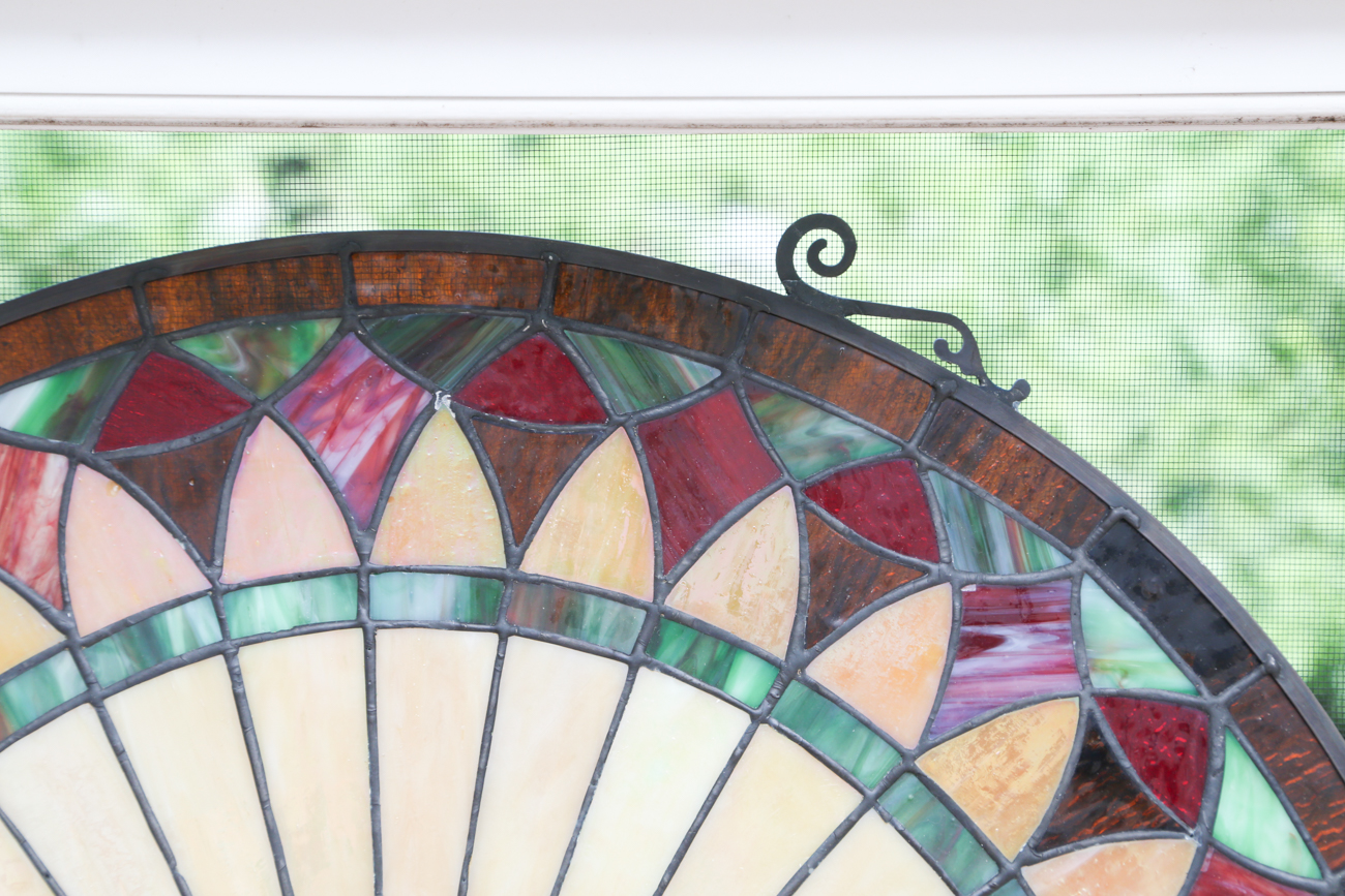 Stunning Circular Stained Glass Window