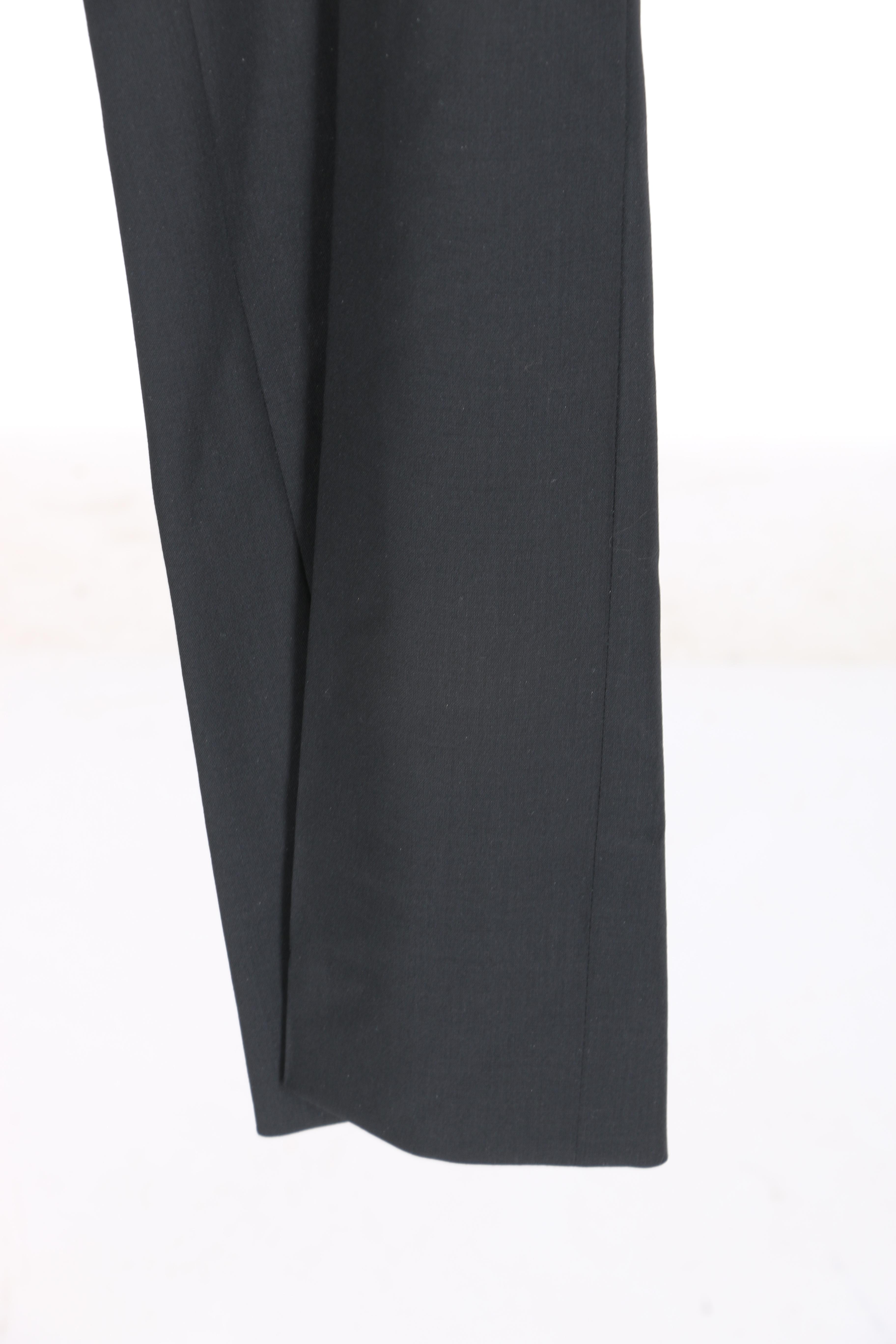 Prada Silk Pants and Yves Saint Laurent Wool Pants
