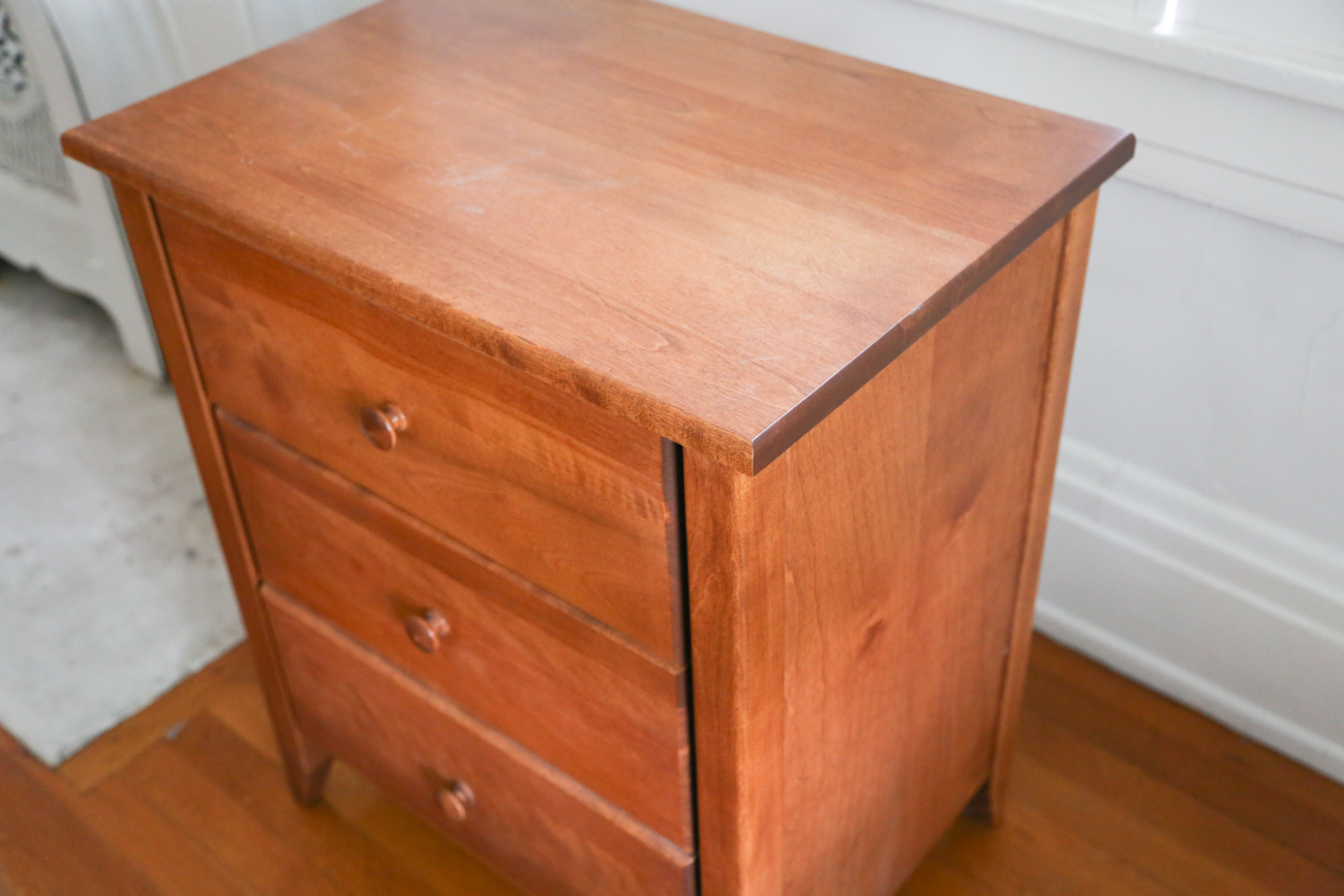Arts and Crafts Style Oak Nightstand