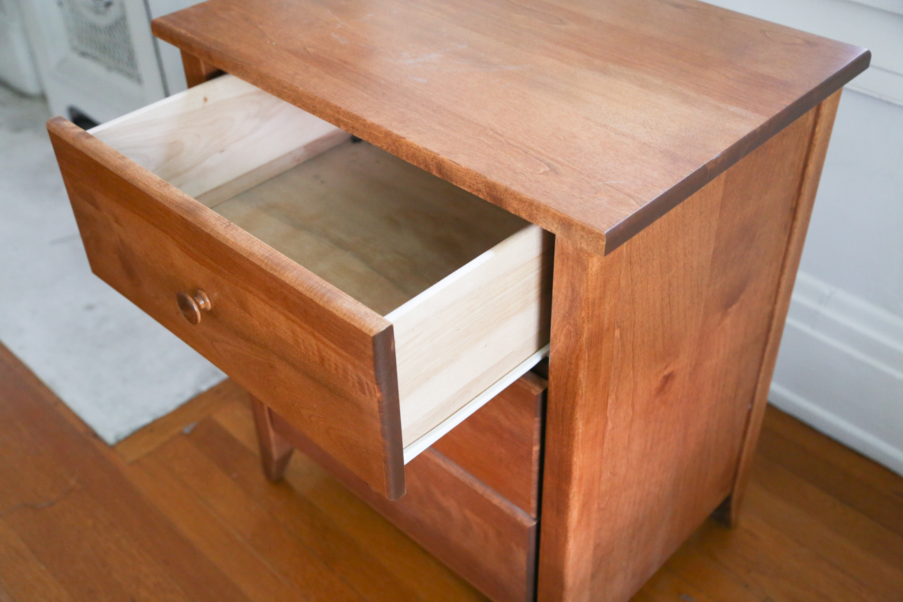 Arts and Crafts Style Oak Nightstand