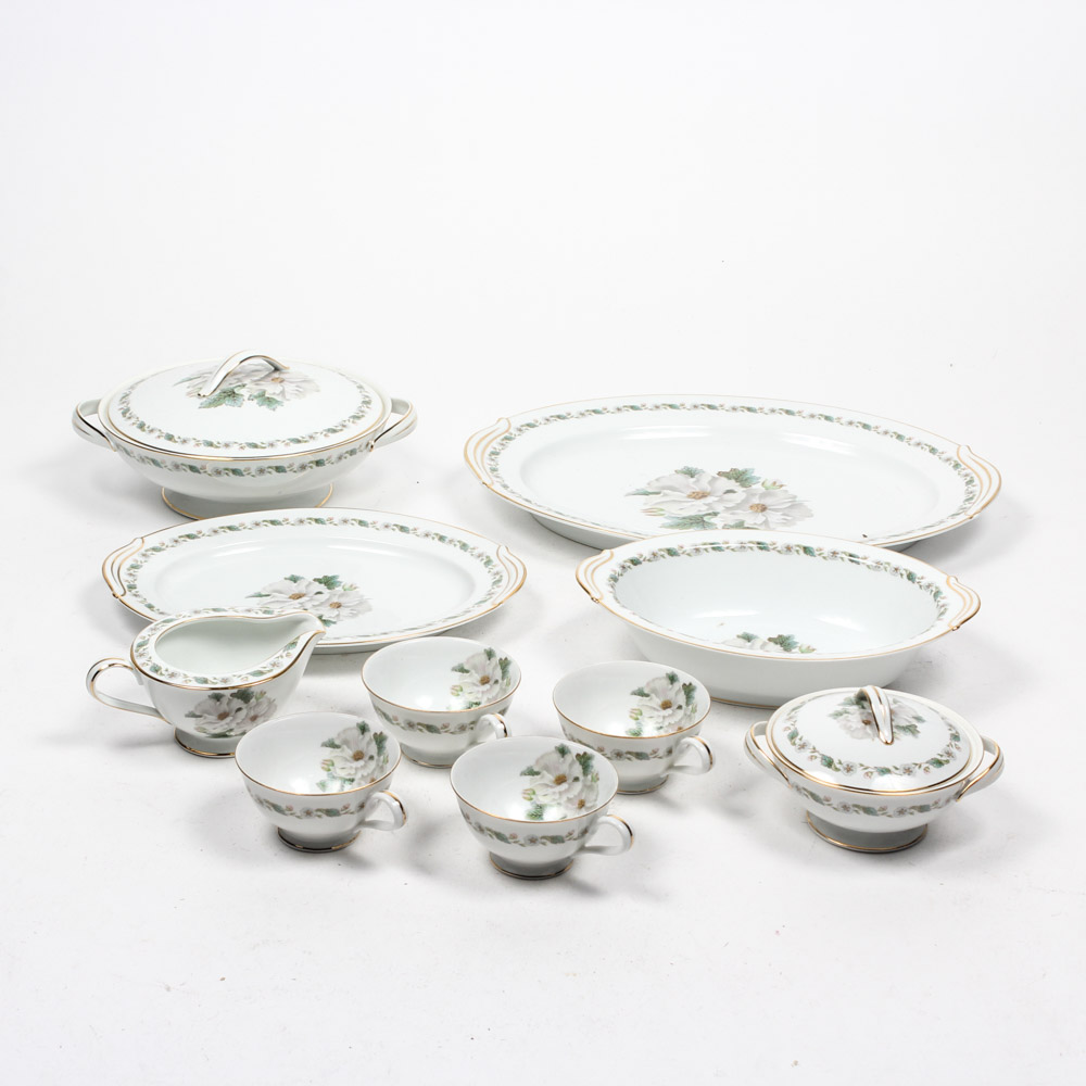 Nippon China Servingware and Place Settings for Eight