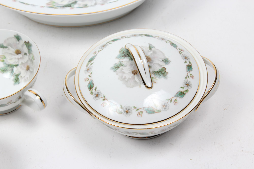 Nippon China Servingware and Place Settings for Eight