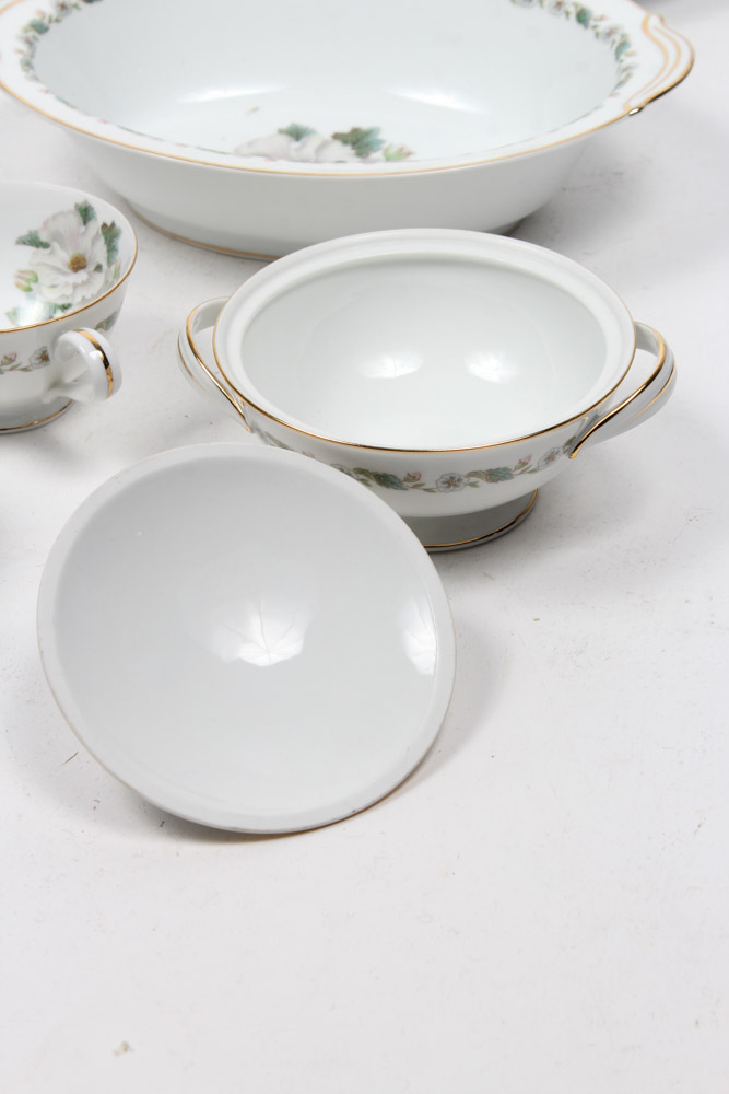Nippon China Servingware and Place Settings for Eight