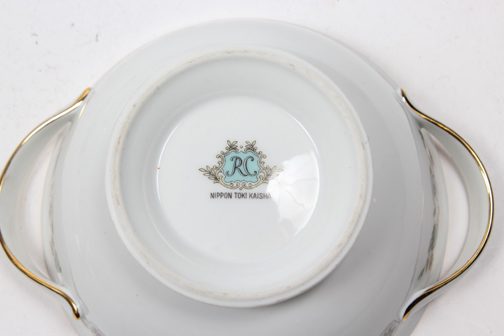 Nippon China Servingware and Place Settings for Eight