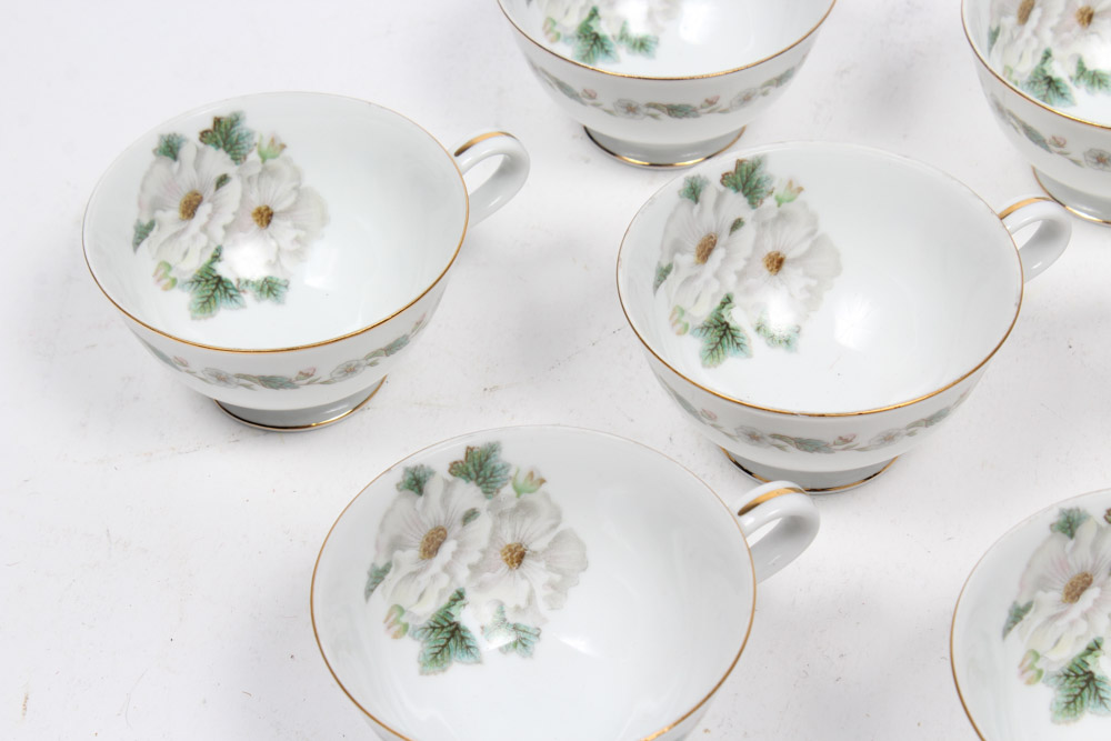 Nippon China Servingware and Place Settings for Eight