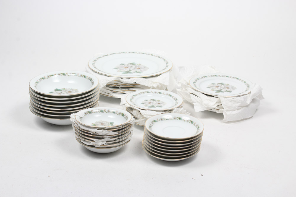 Nippon China Servingware and Place Settings for Eight