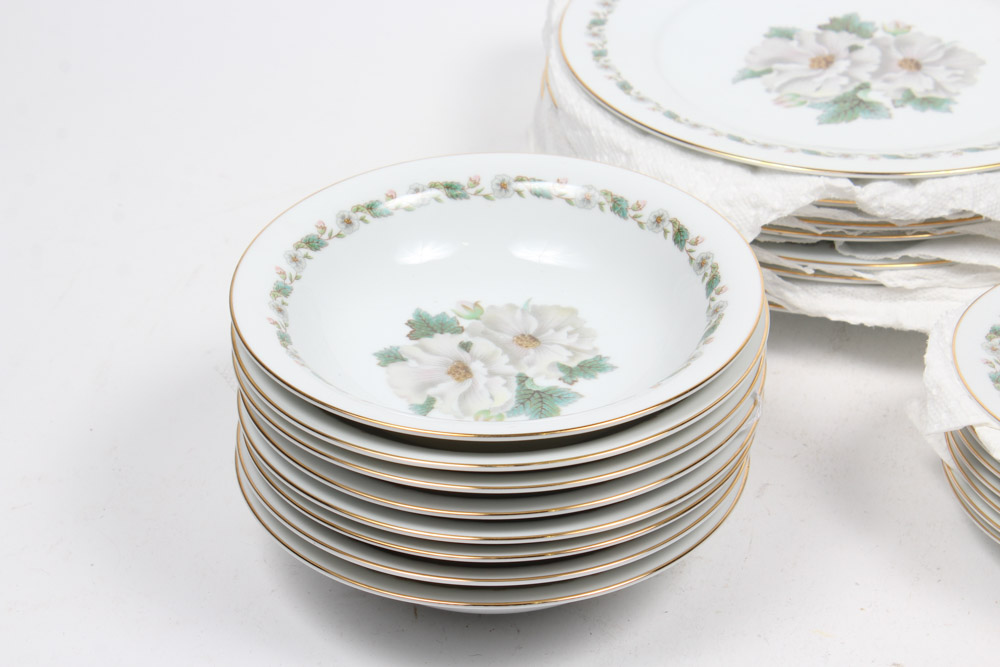 Nippon China Servingware and Place Settings for Eight