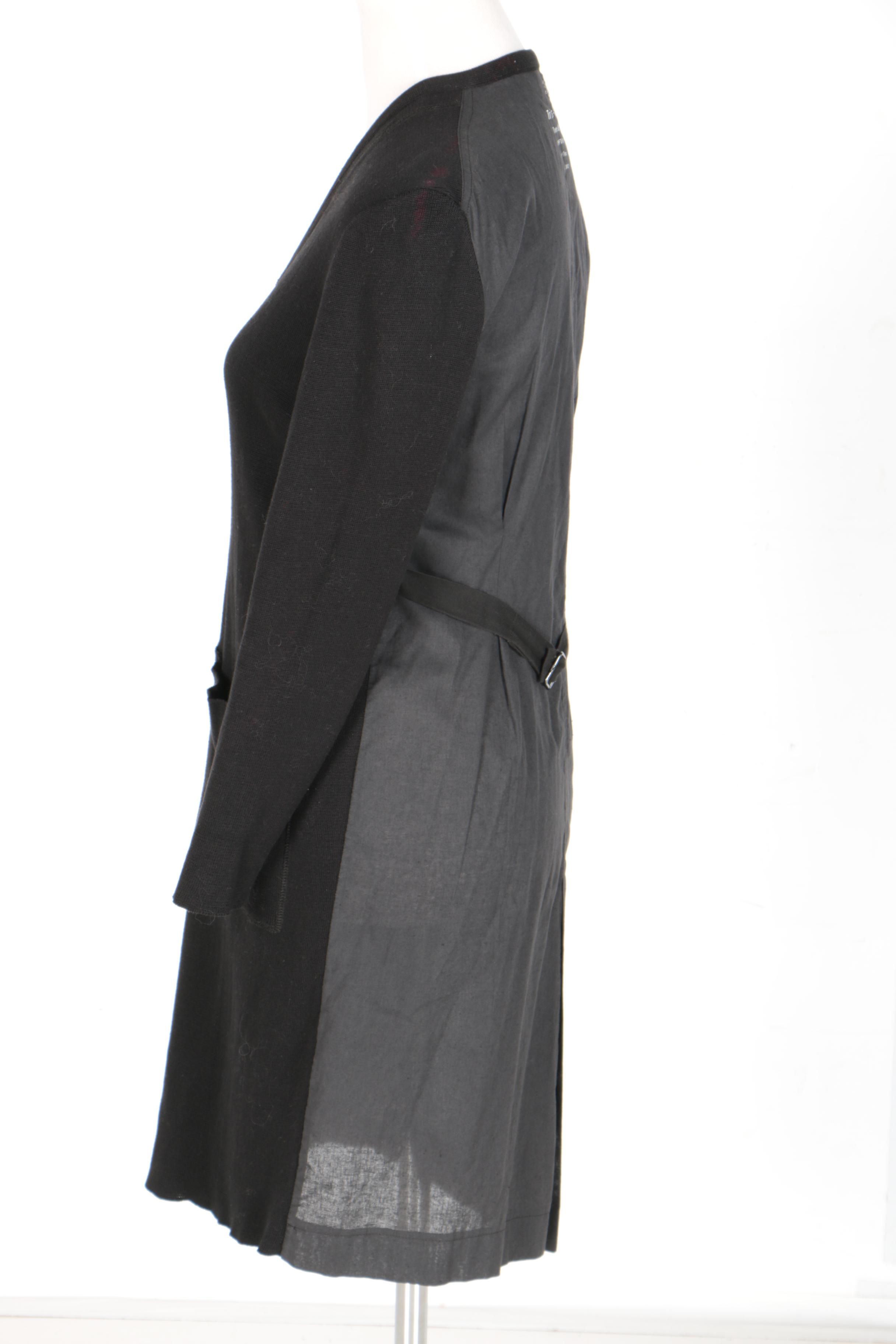 Wim Neels Black Sweater Dress