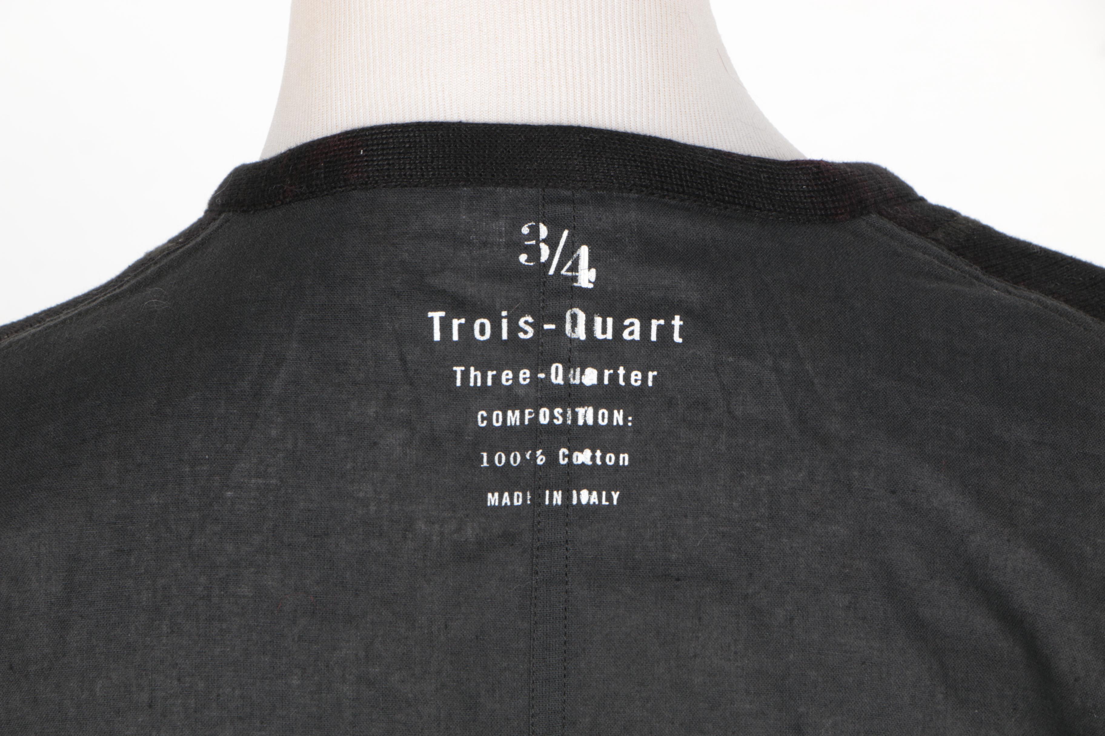 Wim Neels Black Sweater Dress