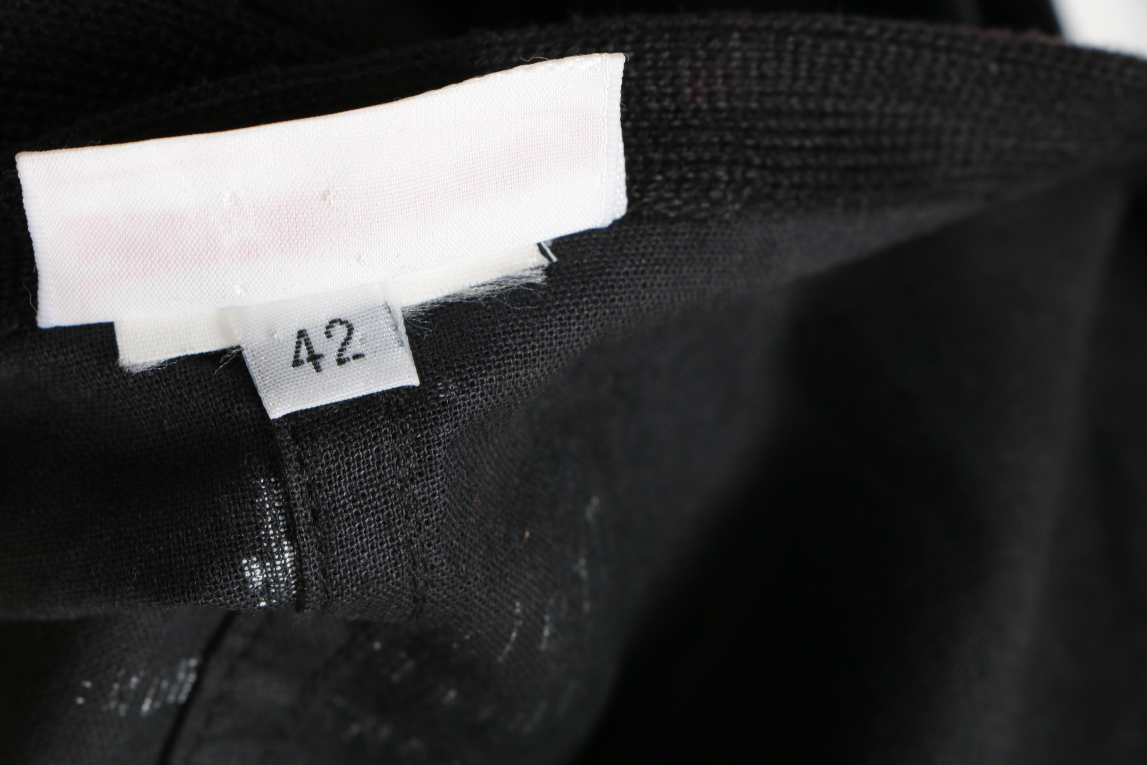 Wim Neels Black Sweater Dress