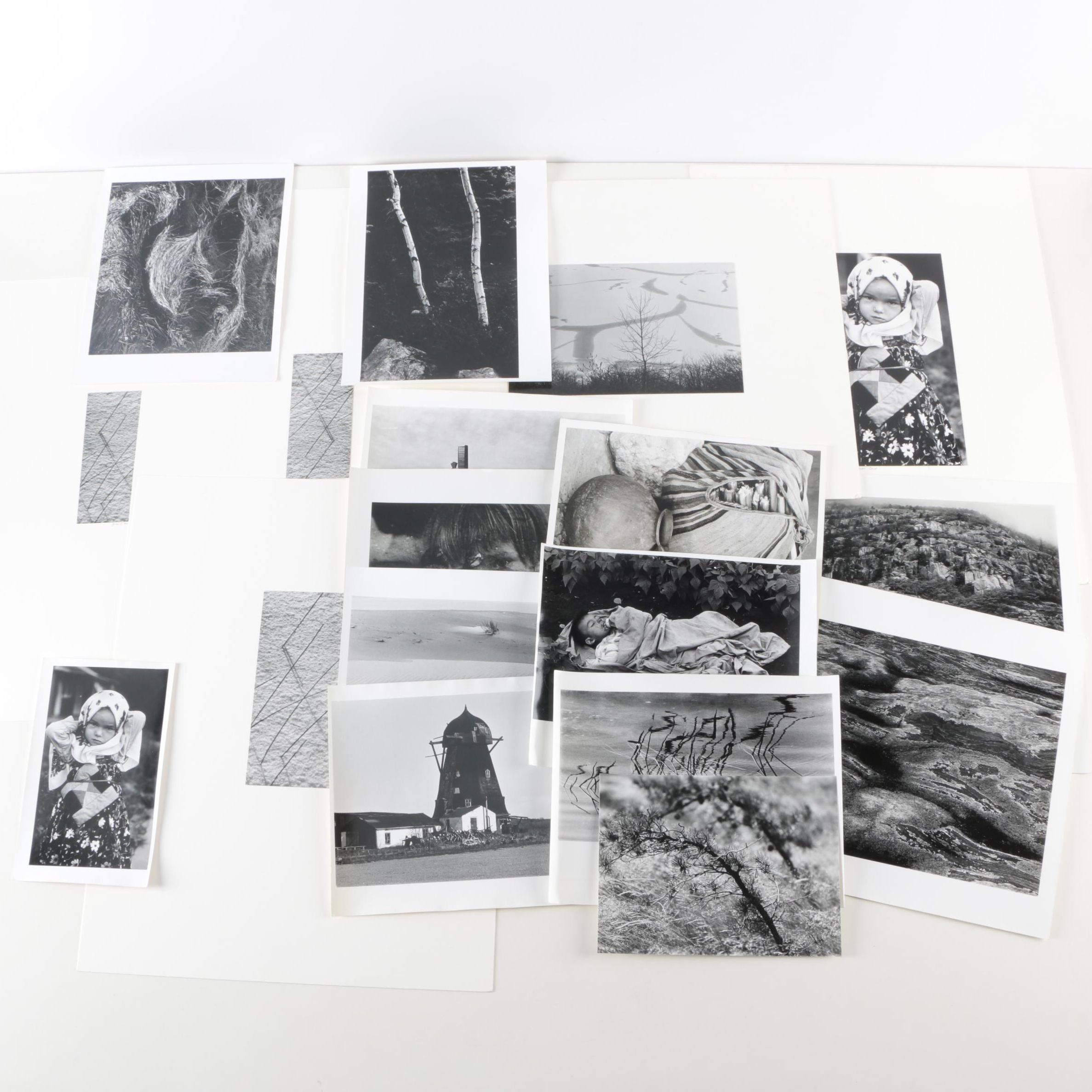 Collection of Seventeen Black and White Photographs by Jim Wenzel