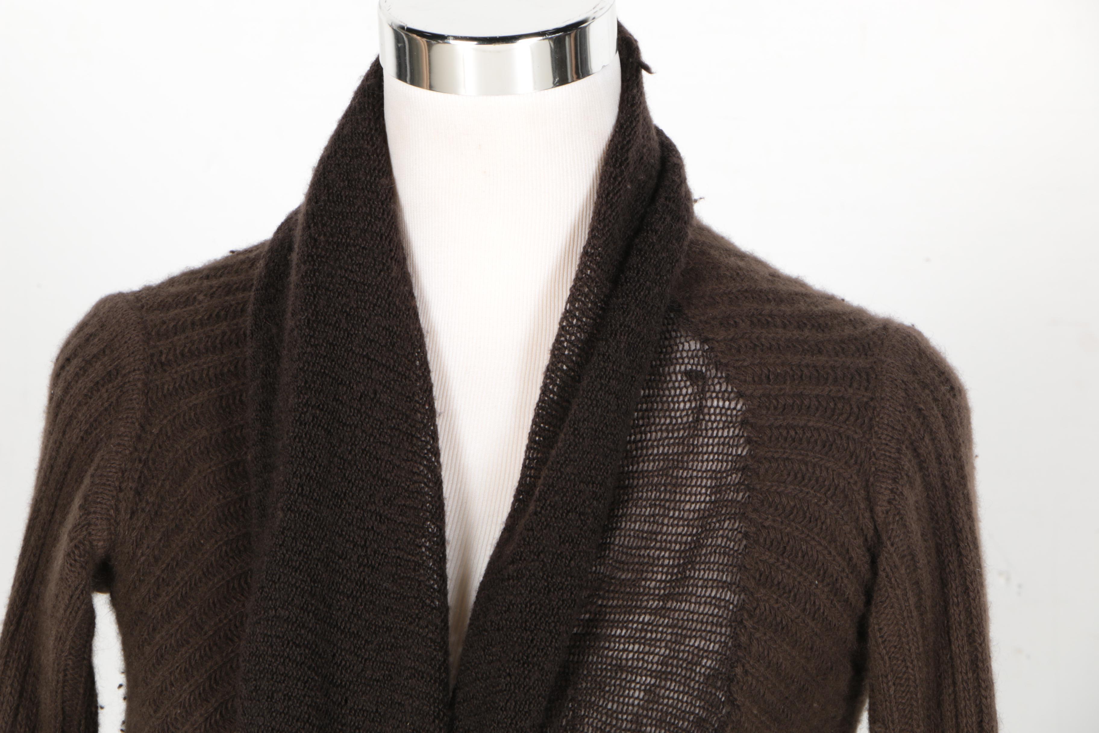 Rich Owens Brown Cardigan