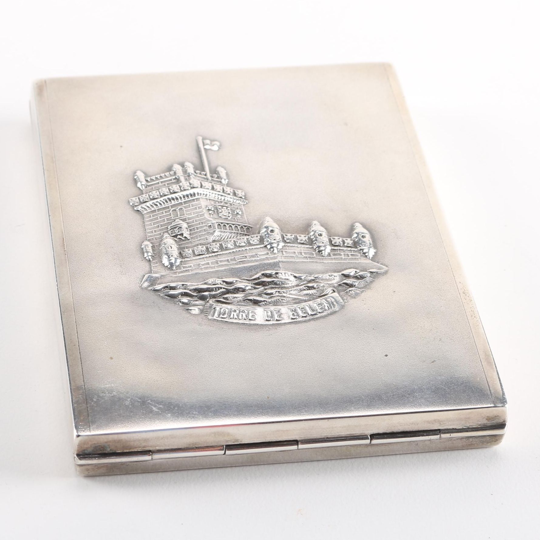 Torre De Belém Sterling Silver Cigarette Case