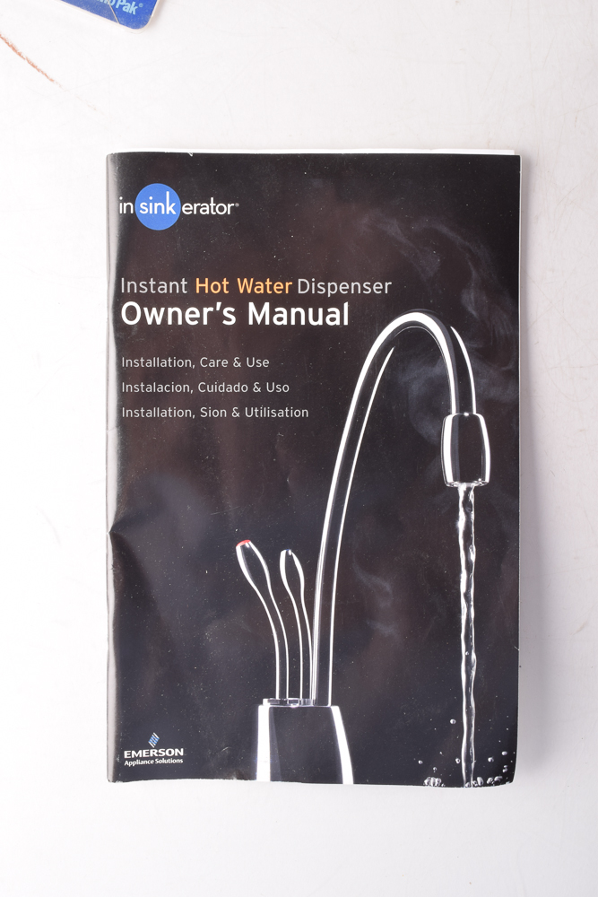 Insinkerator Instant Hot Water Tank and Aqua-Pure Drinking Water System