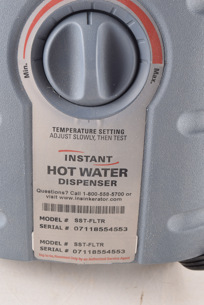 Insinkerator Instant Hot Water Tank and Aqua-Pure Drinking Water System