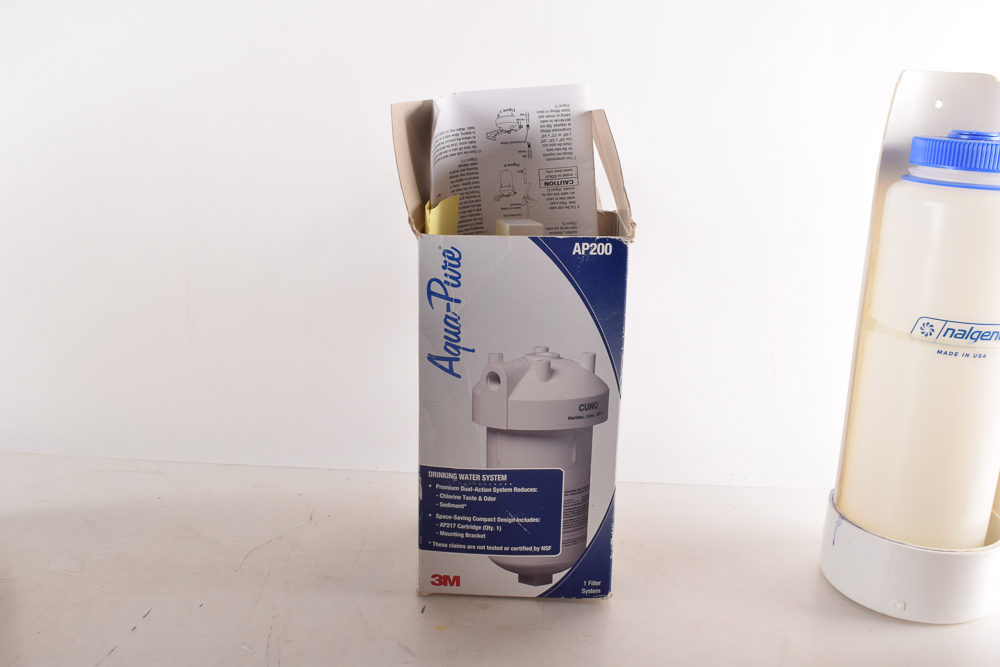 Insinkerator Instant Hot Water Tank and Aqua-Pure Drinking Water System