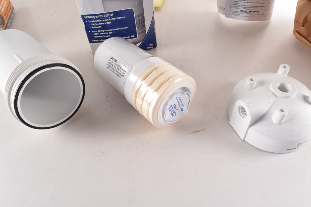 Insinkerator Instant Hot Water Tank and Aqua-Pure Drinking Water System