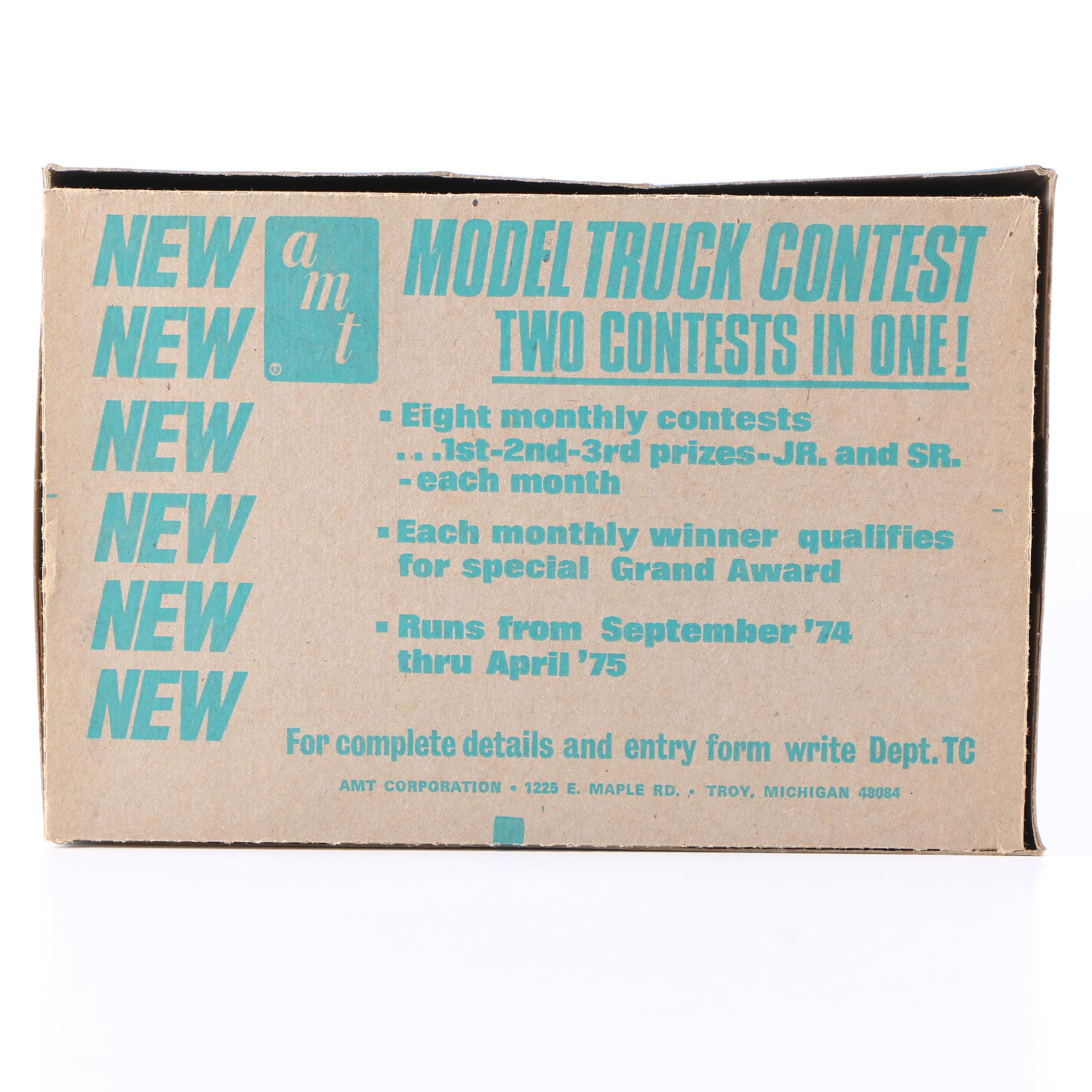 Collection of Vintage Model Car Kits featuring AMT