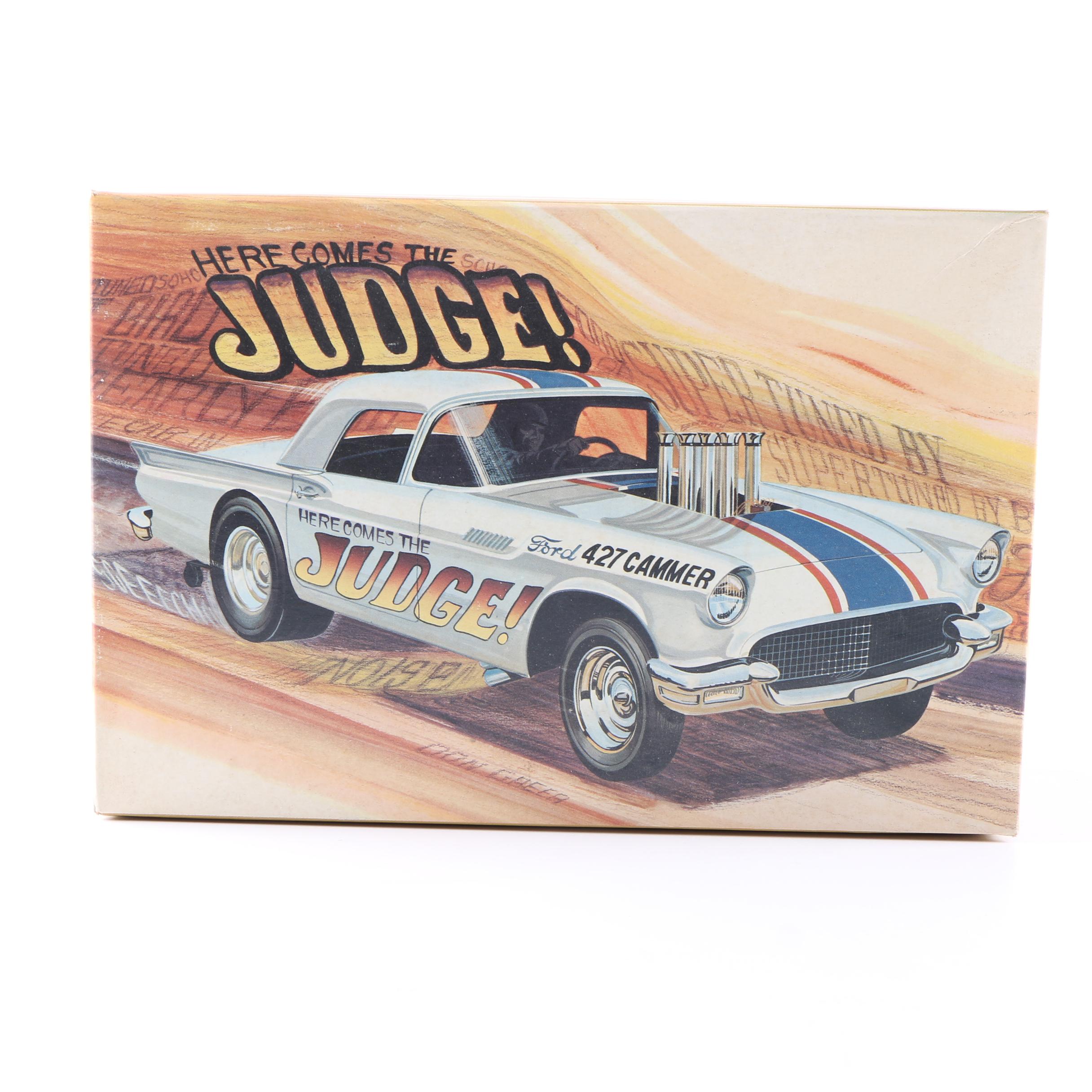 Collection of Vintage Model Car Kits featuring AMT