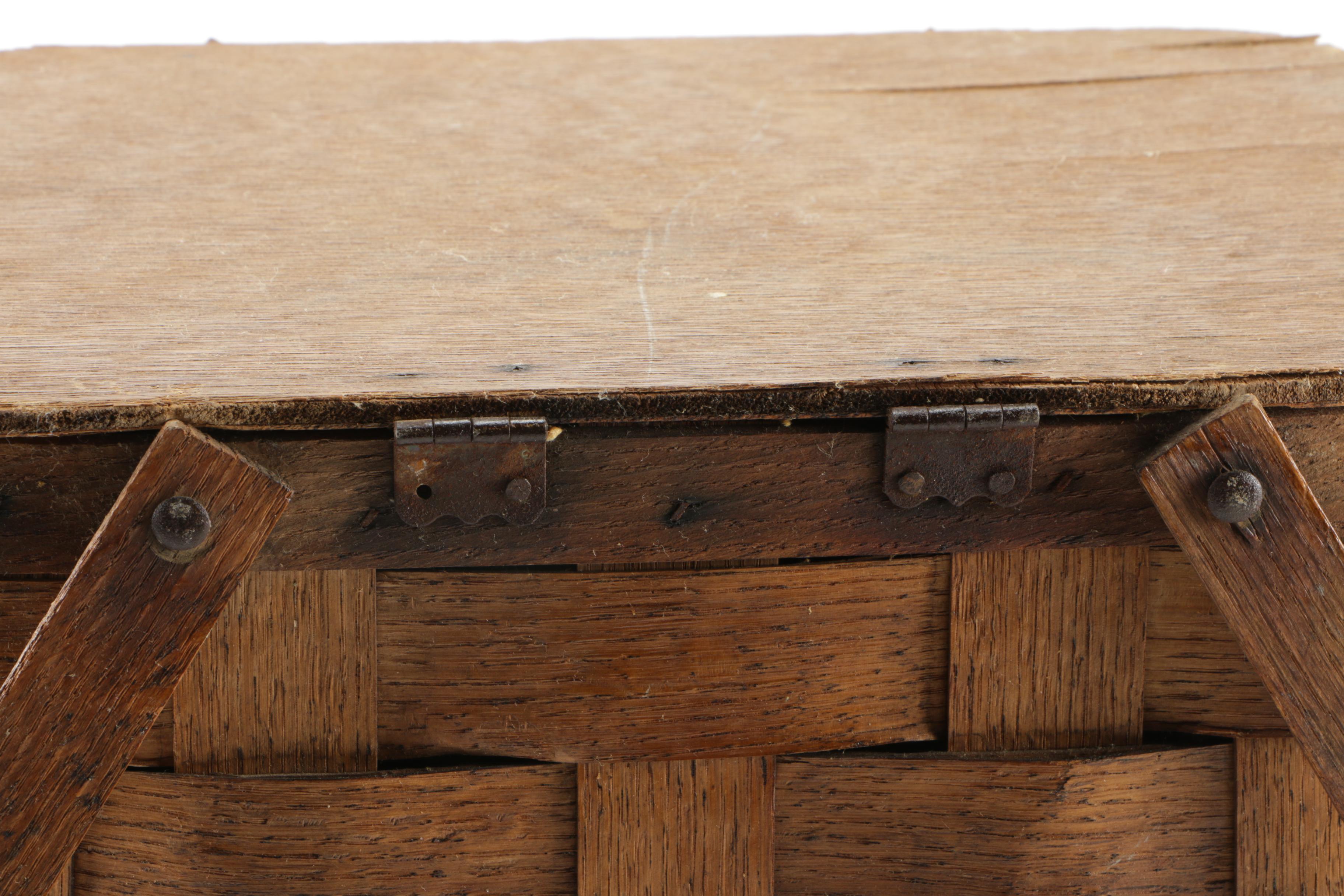 Pair of Woven Picnic Baskets