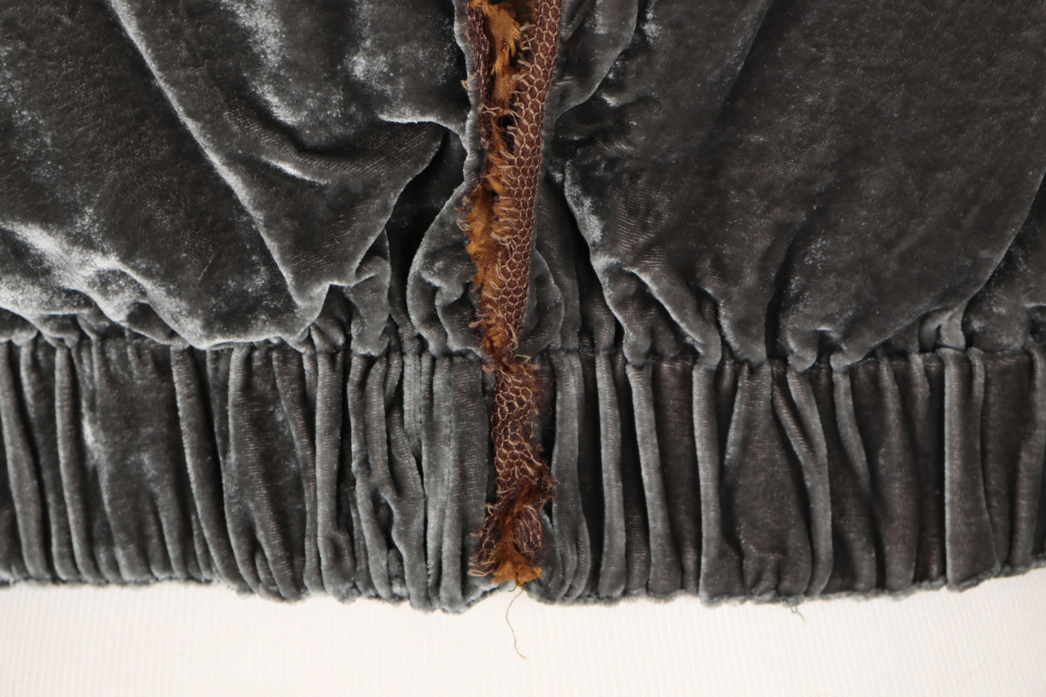 Easton Pearson Crushed Velvet Cardigan