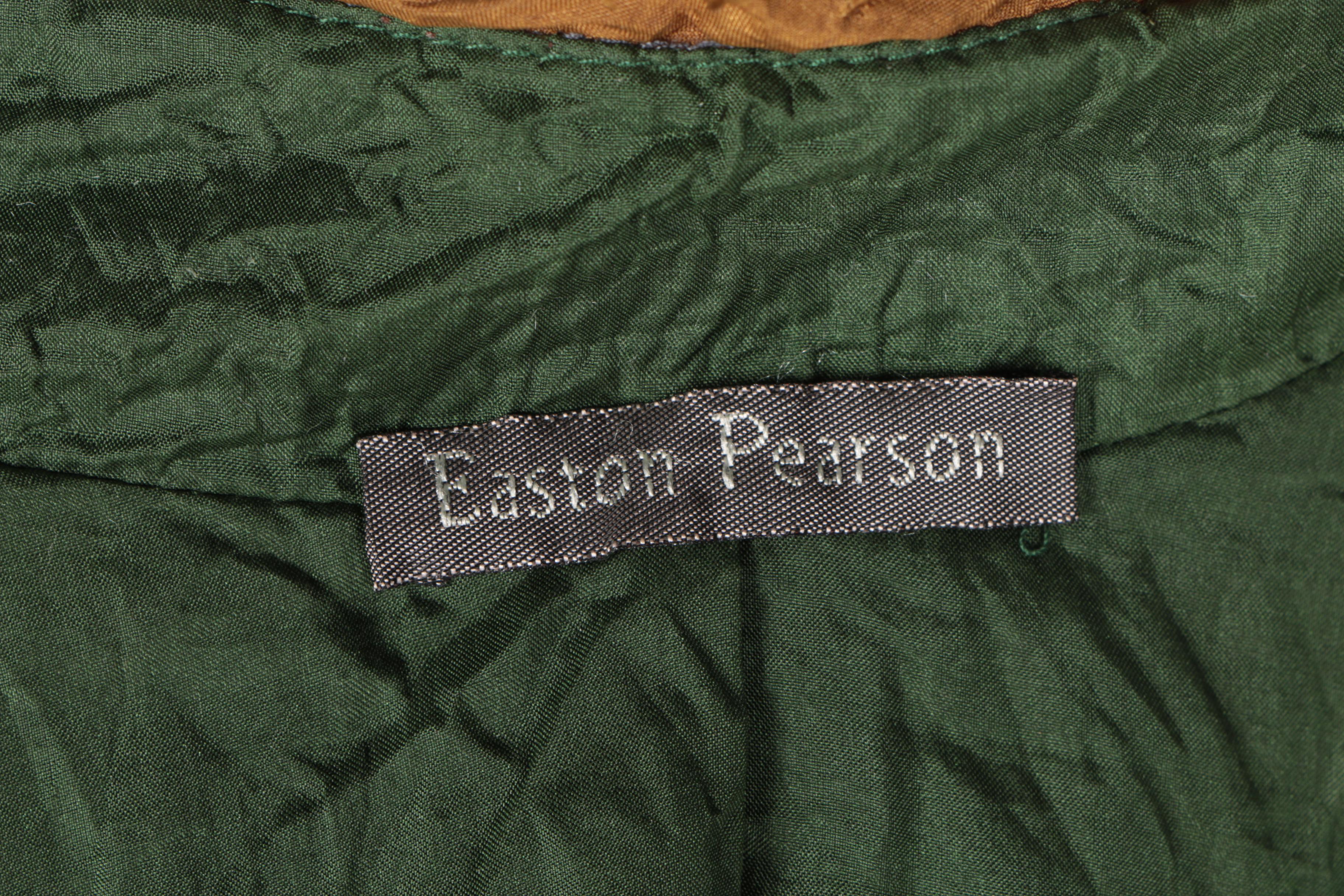 Easton Pearson Crushed Velvet Cardigan