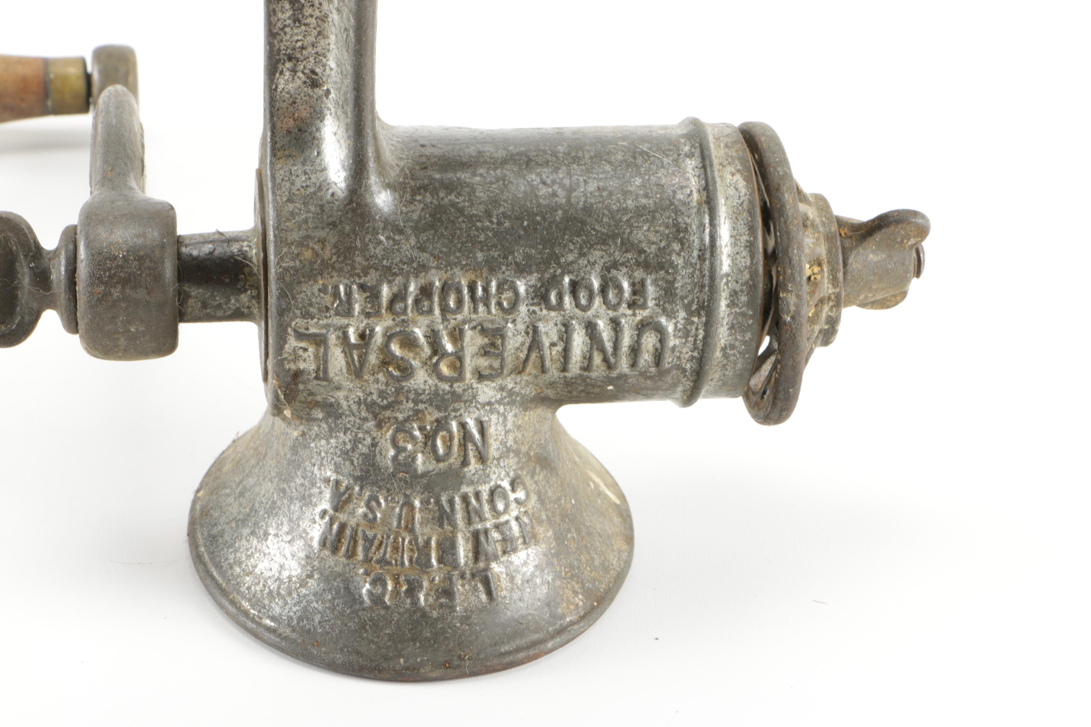 Antique Meat Grinders