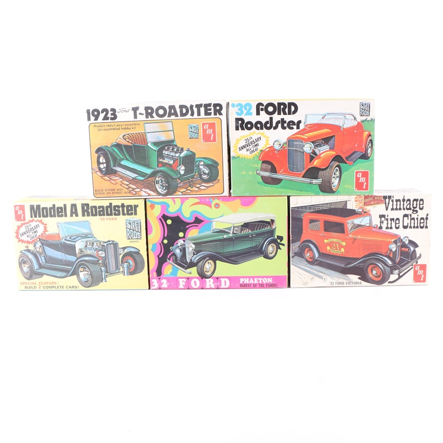 AMT Vintage Model Car Kits