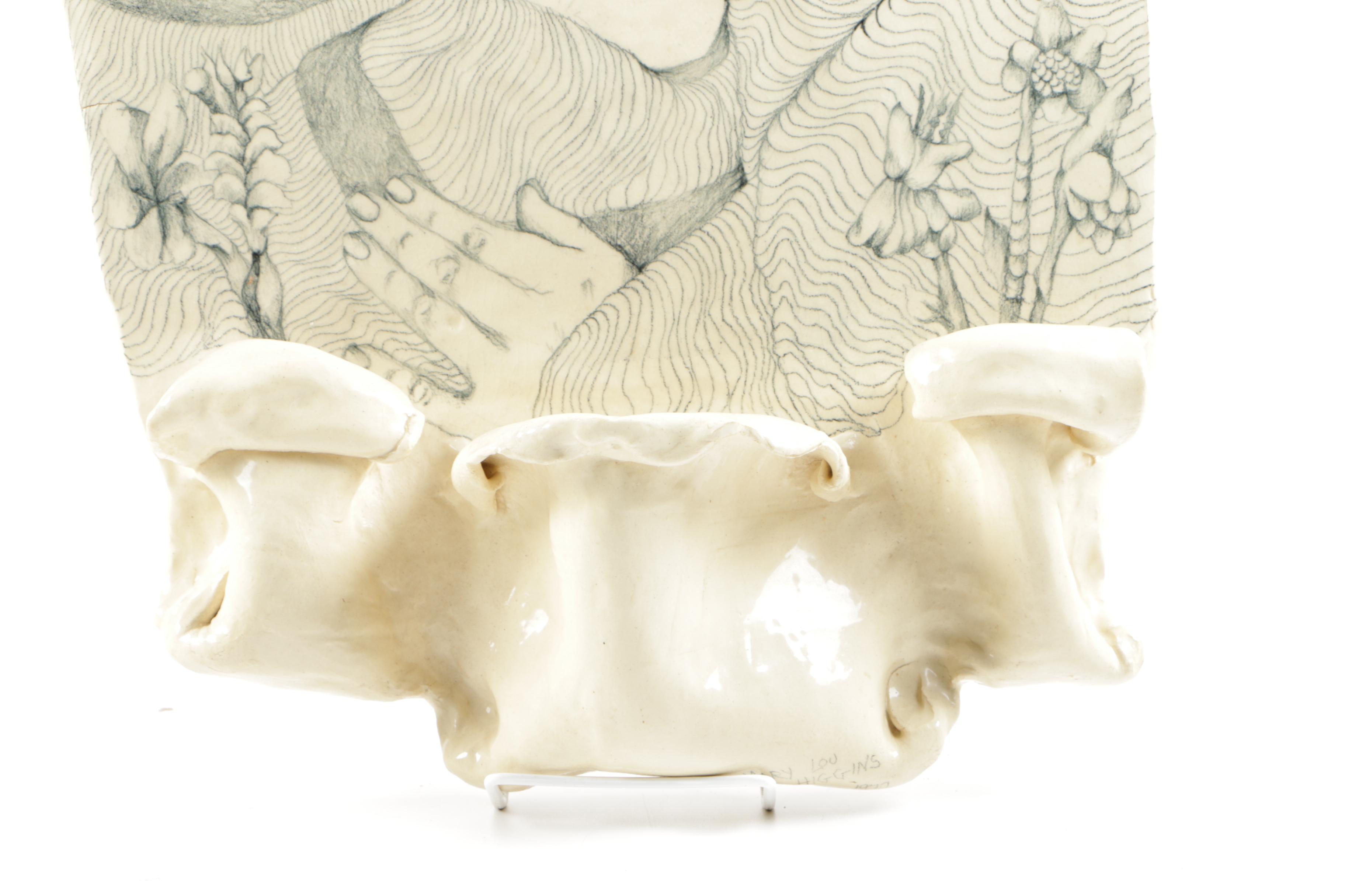 Mary Lou Higgins Ceramic Wall Hanging