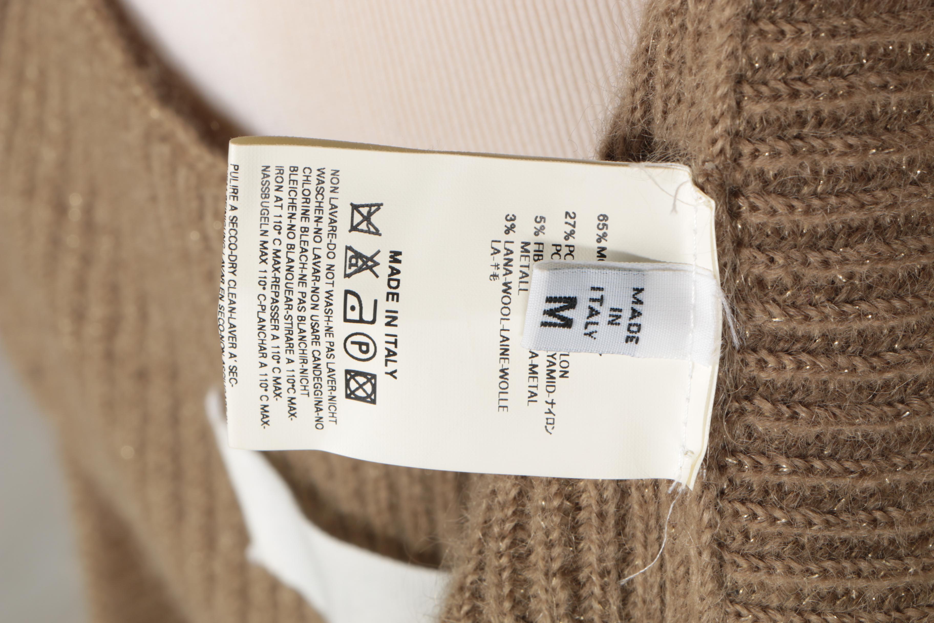 Modéle Deposé  Mohair Blend Italian Knitwear