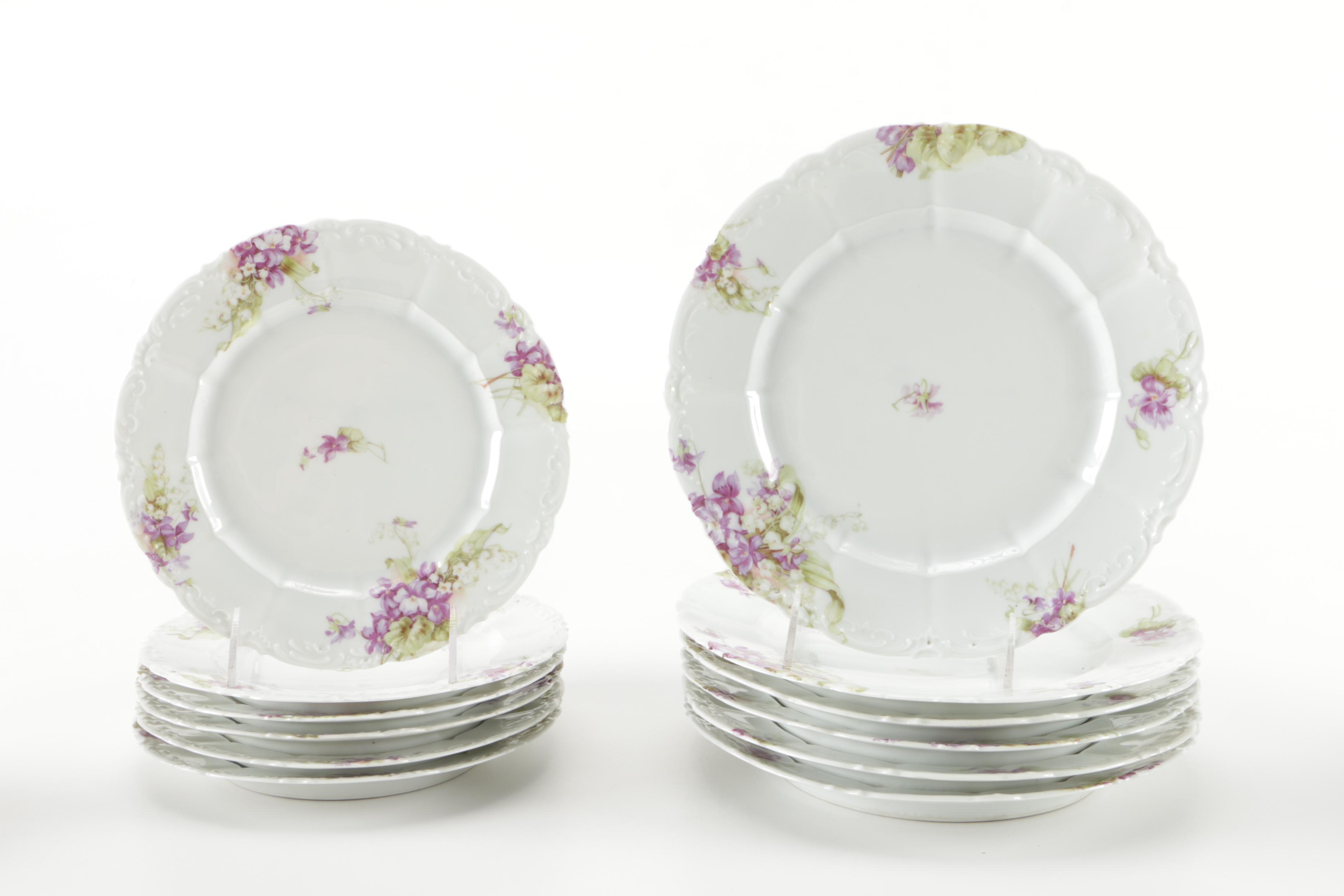 Fasold & Eichel Floral Porcelain Set
