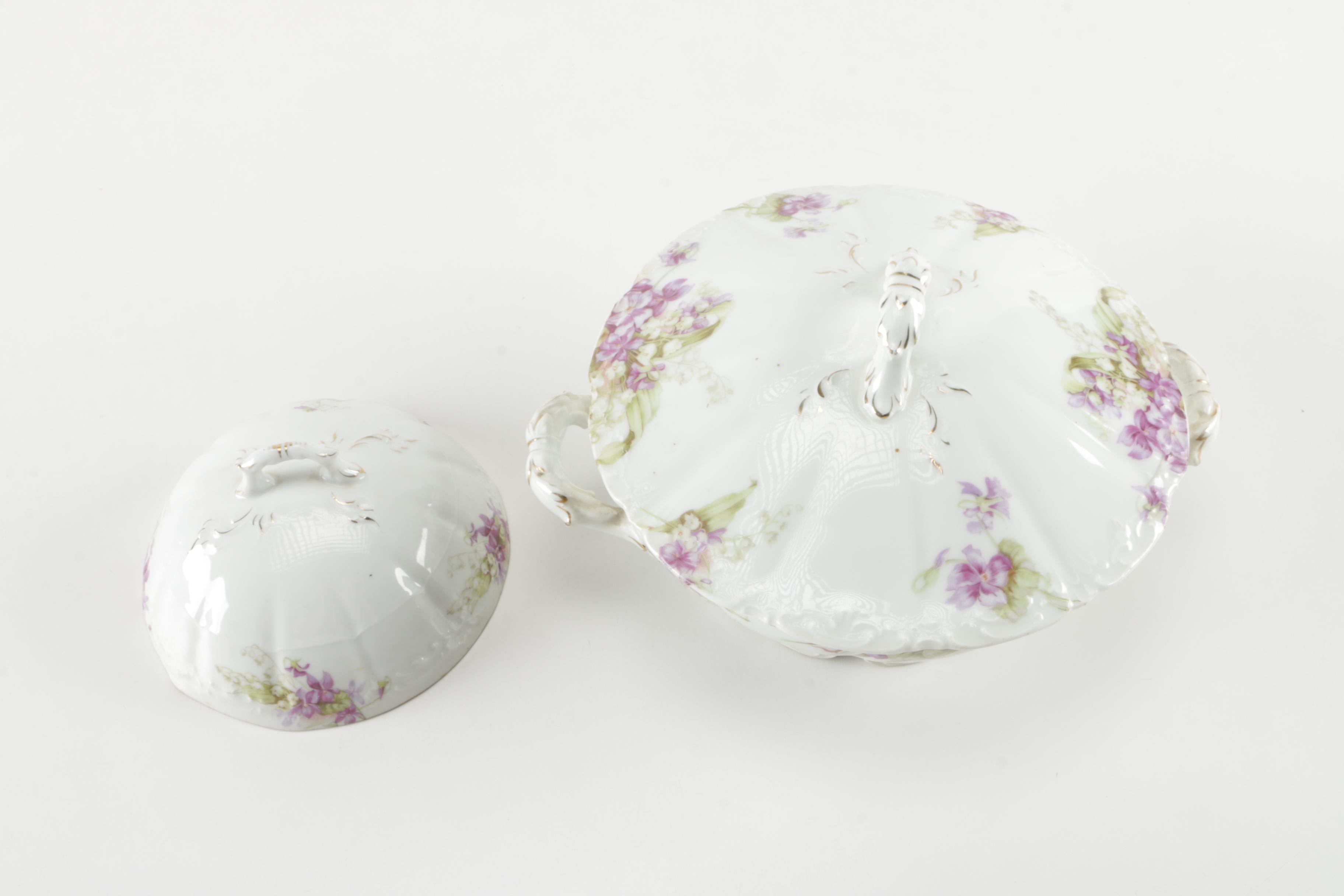 Fasold & Eichel Floral Porcelain Set