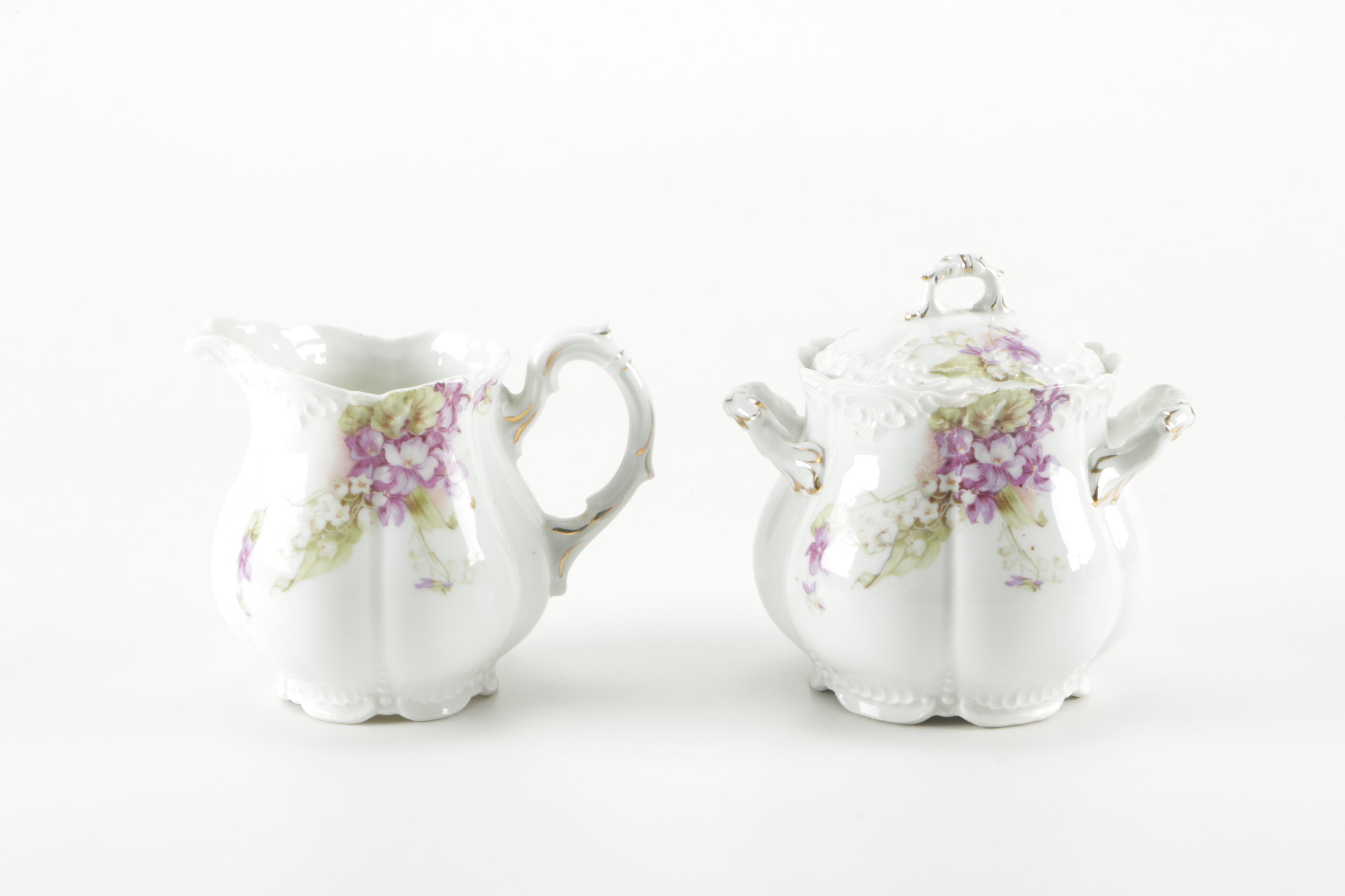 Fasold & Eichel Floral Porcelain Set