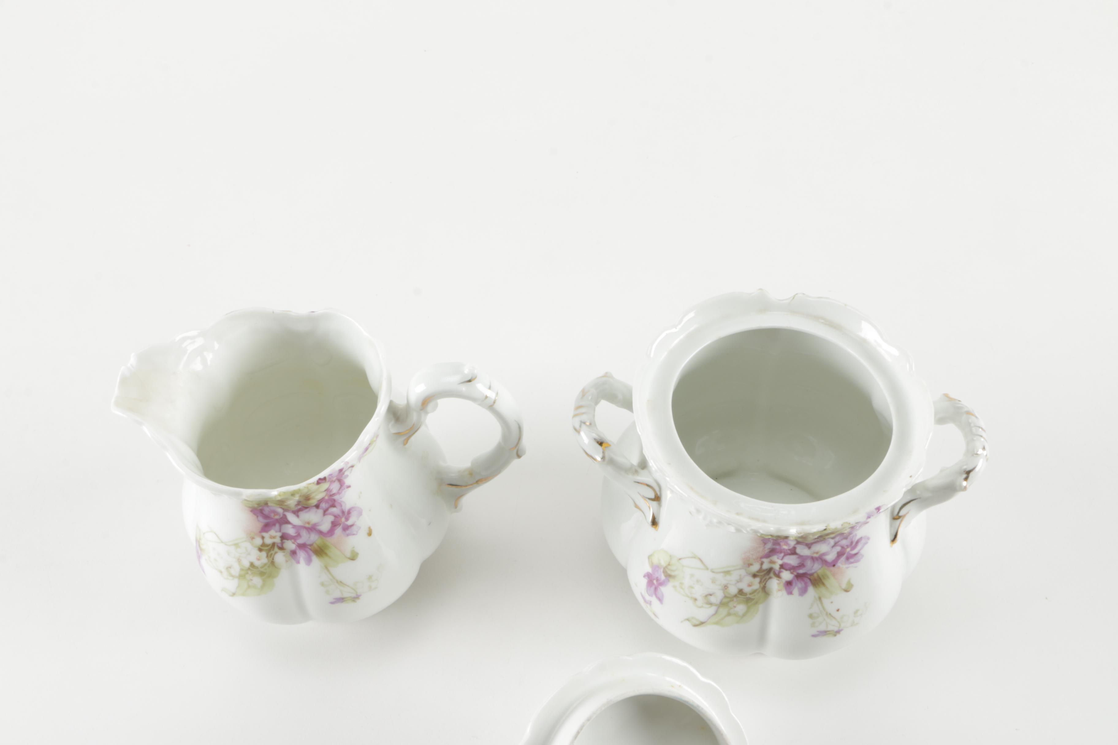 Fasold & Eichel Floral Porcelain Set