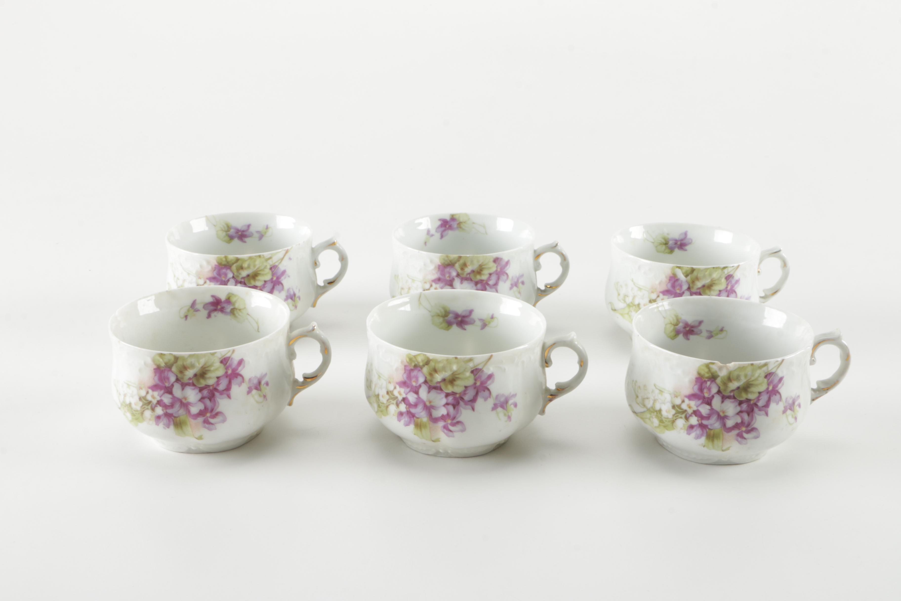 Fasold & Eichel Floral Porcelain Set