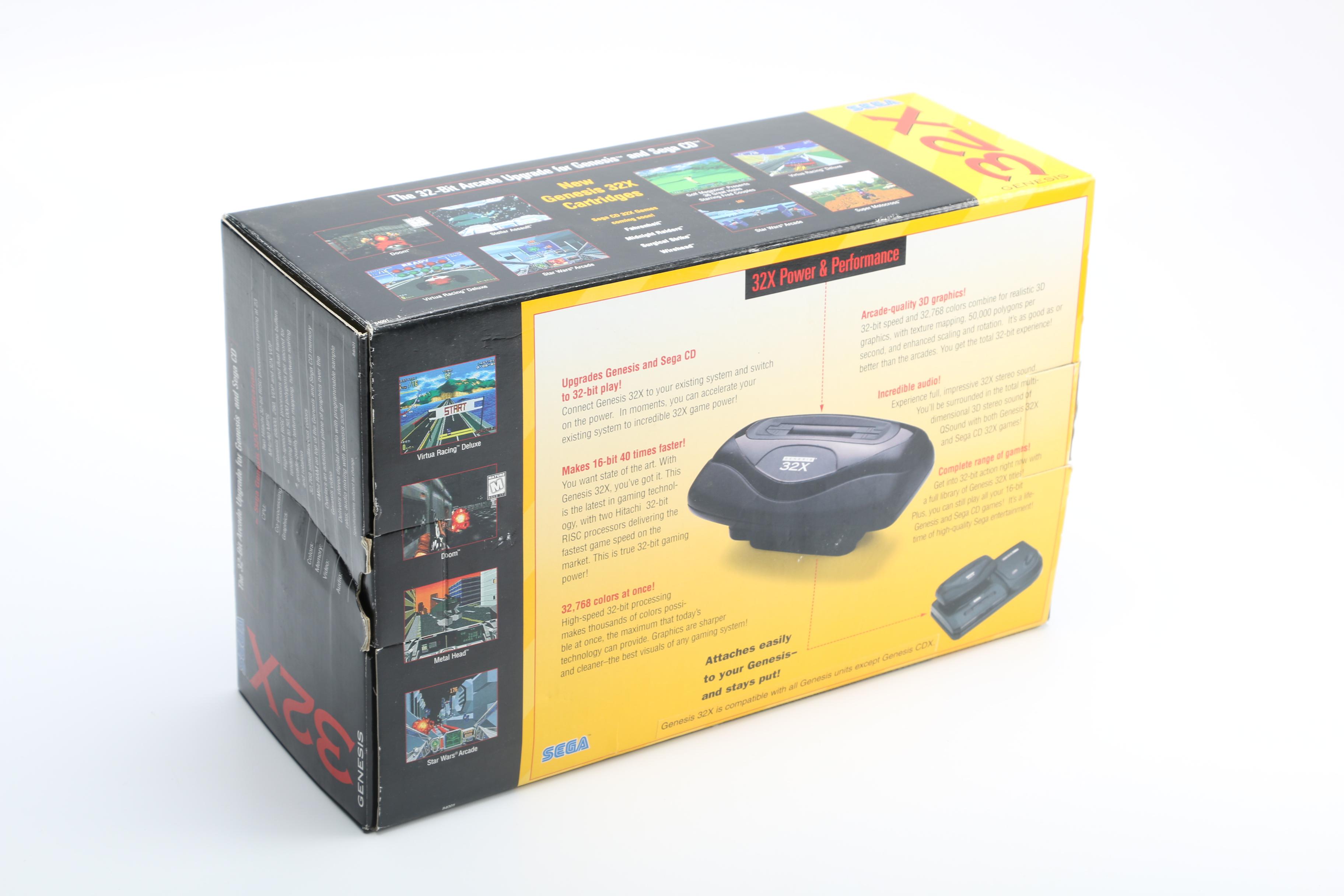 Sega Genesis Game Console and Accessories