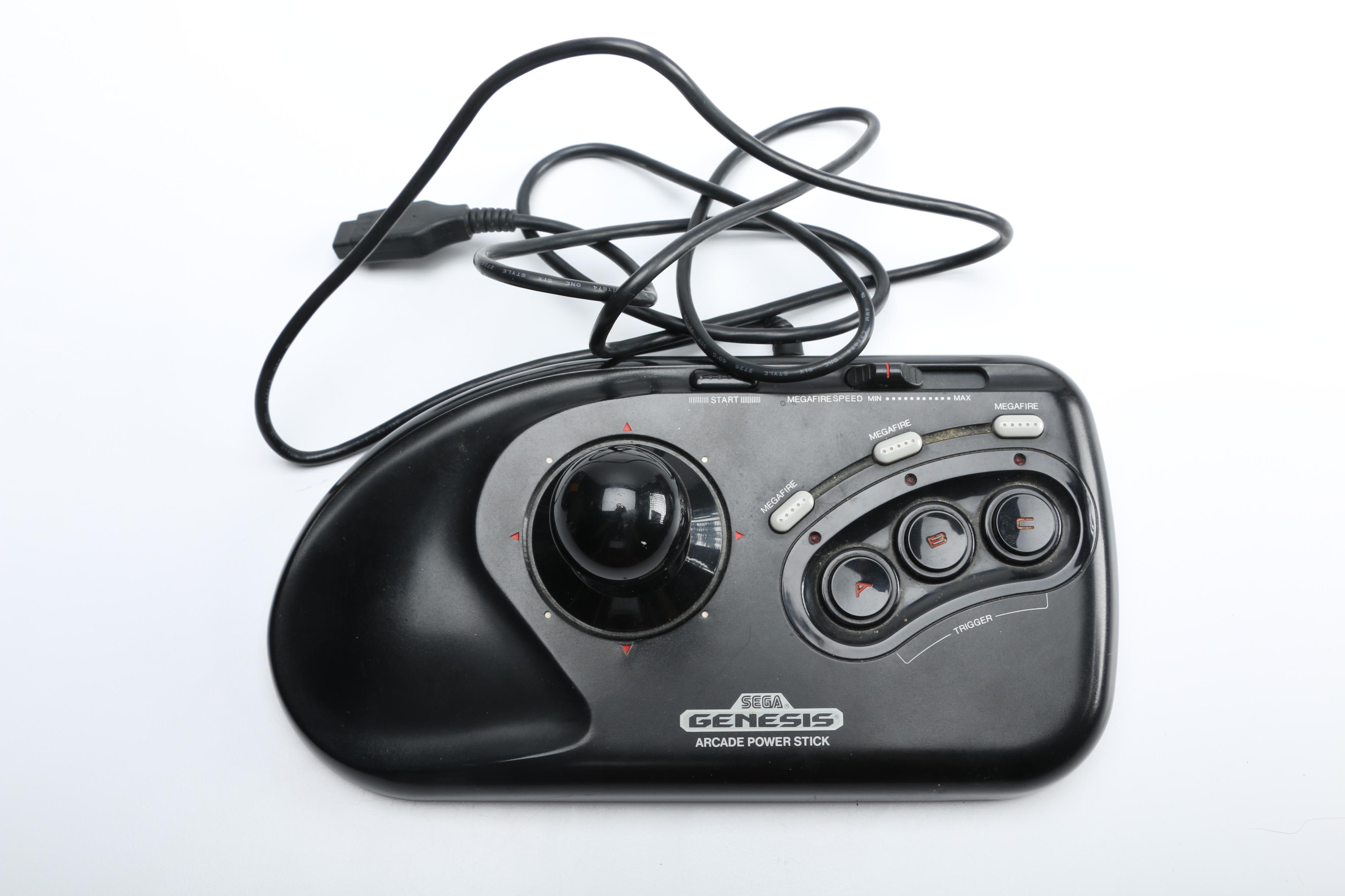 Sega Genesis Game Console and Accessories