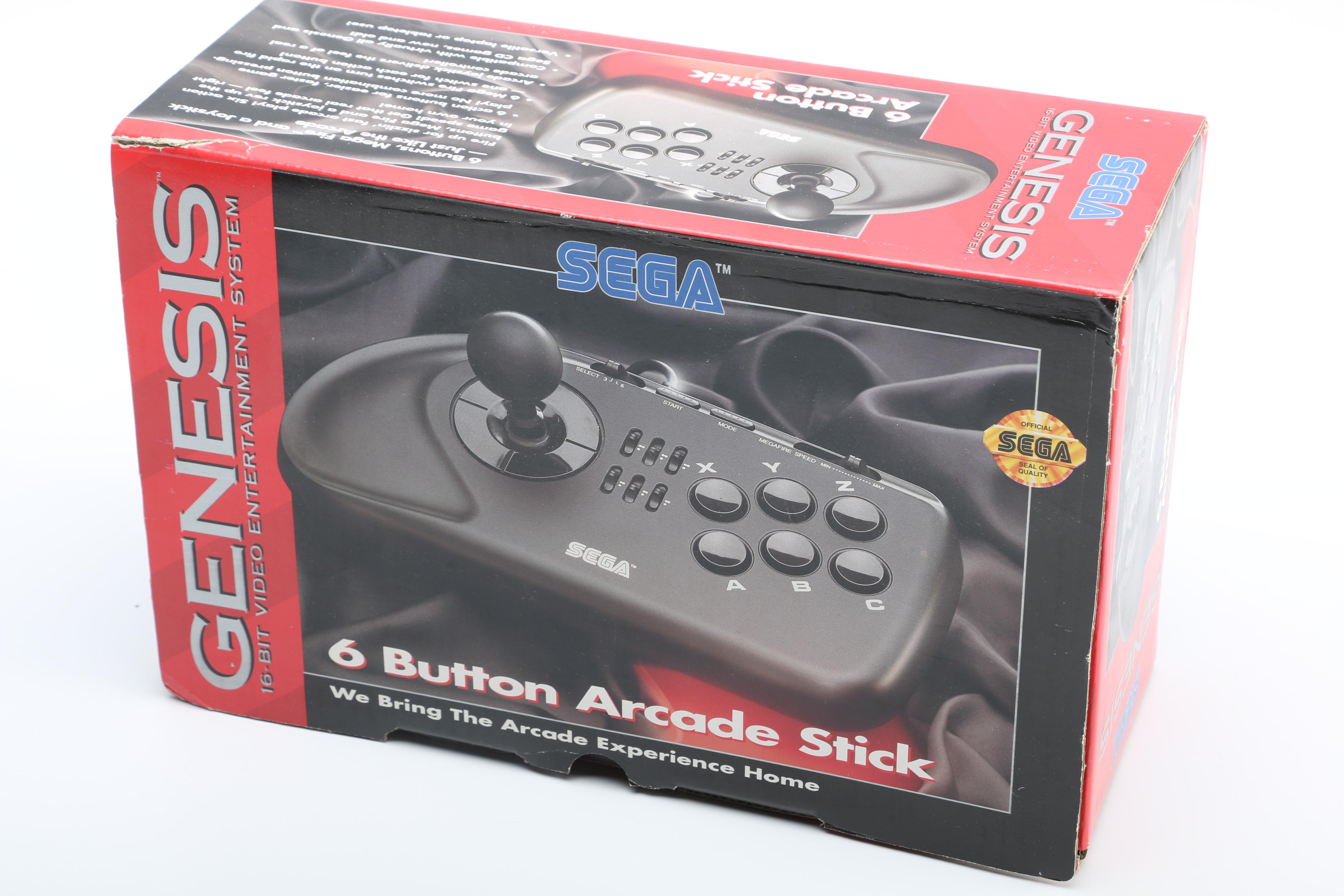 Sega Genesis Game Console and Accessories