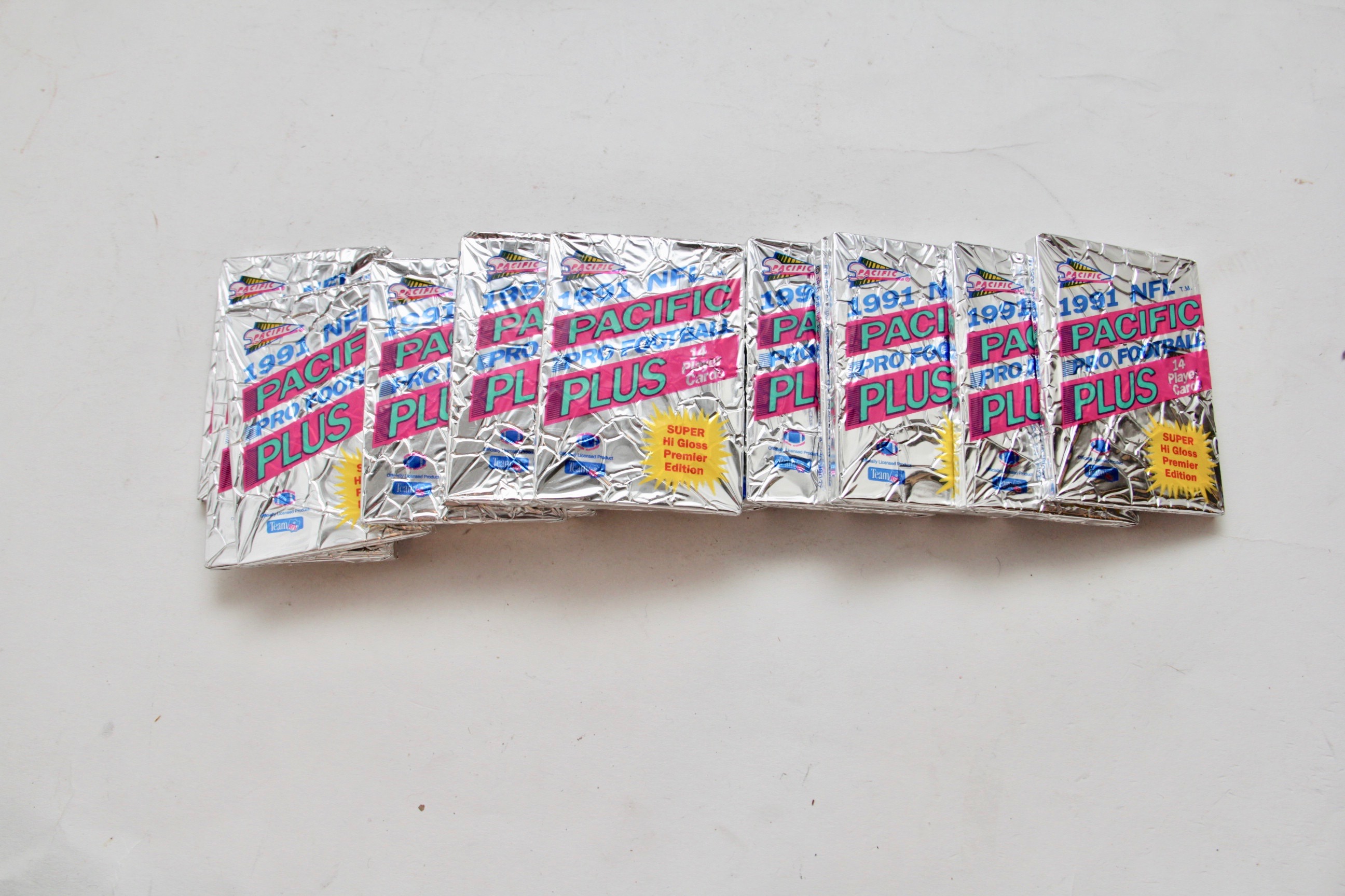 Assortment of 1990s Football Cards