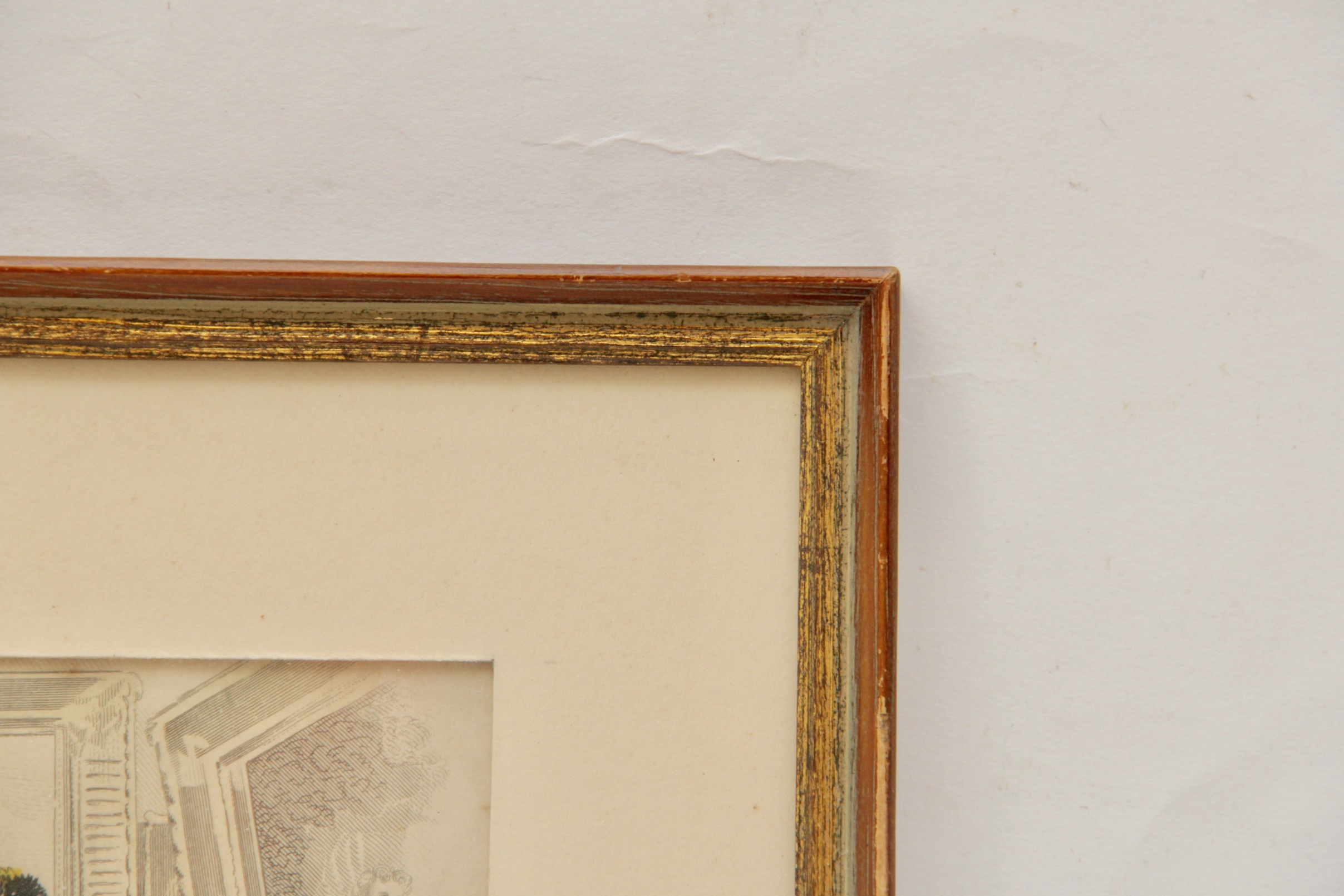 Framed Hand Colored Engravings "Les Modes Parisiennes" After Illman Brothers