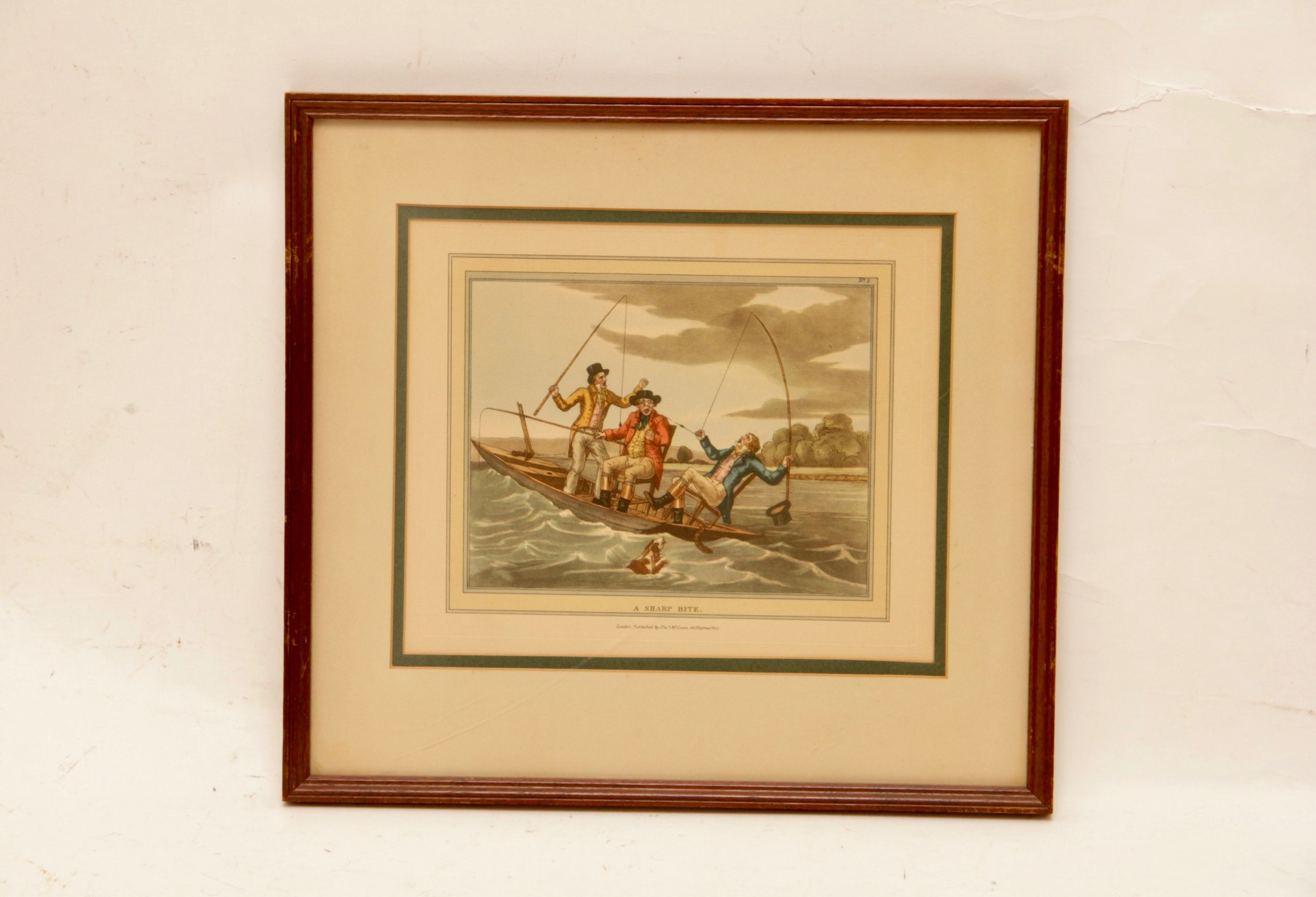 Framed English Offset Lithograph Prints of Series