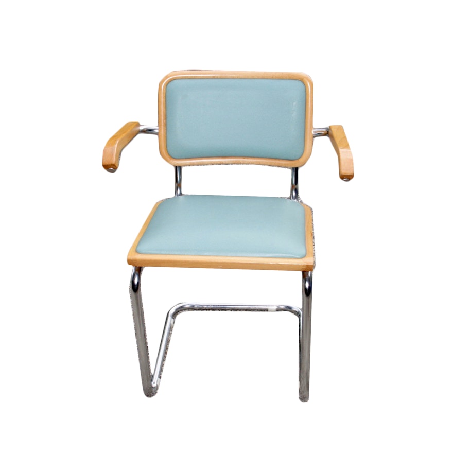 Vintage Mid-Century Cantilever Armchair