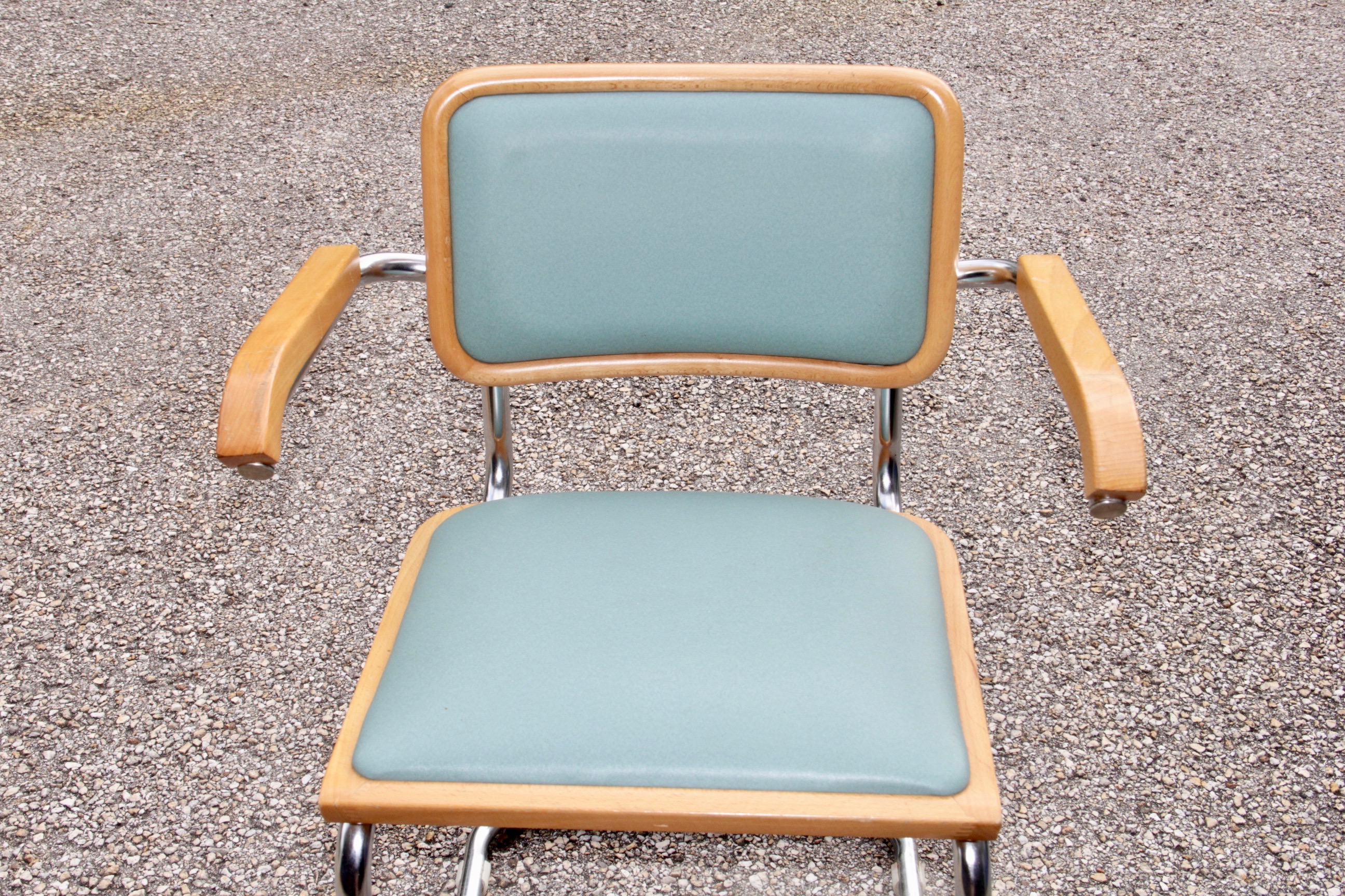 Vintage Mid-Century Cantilever Armchair