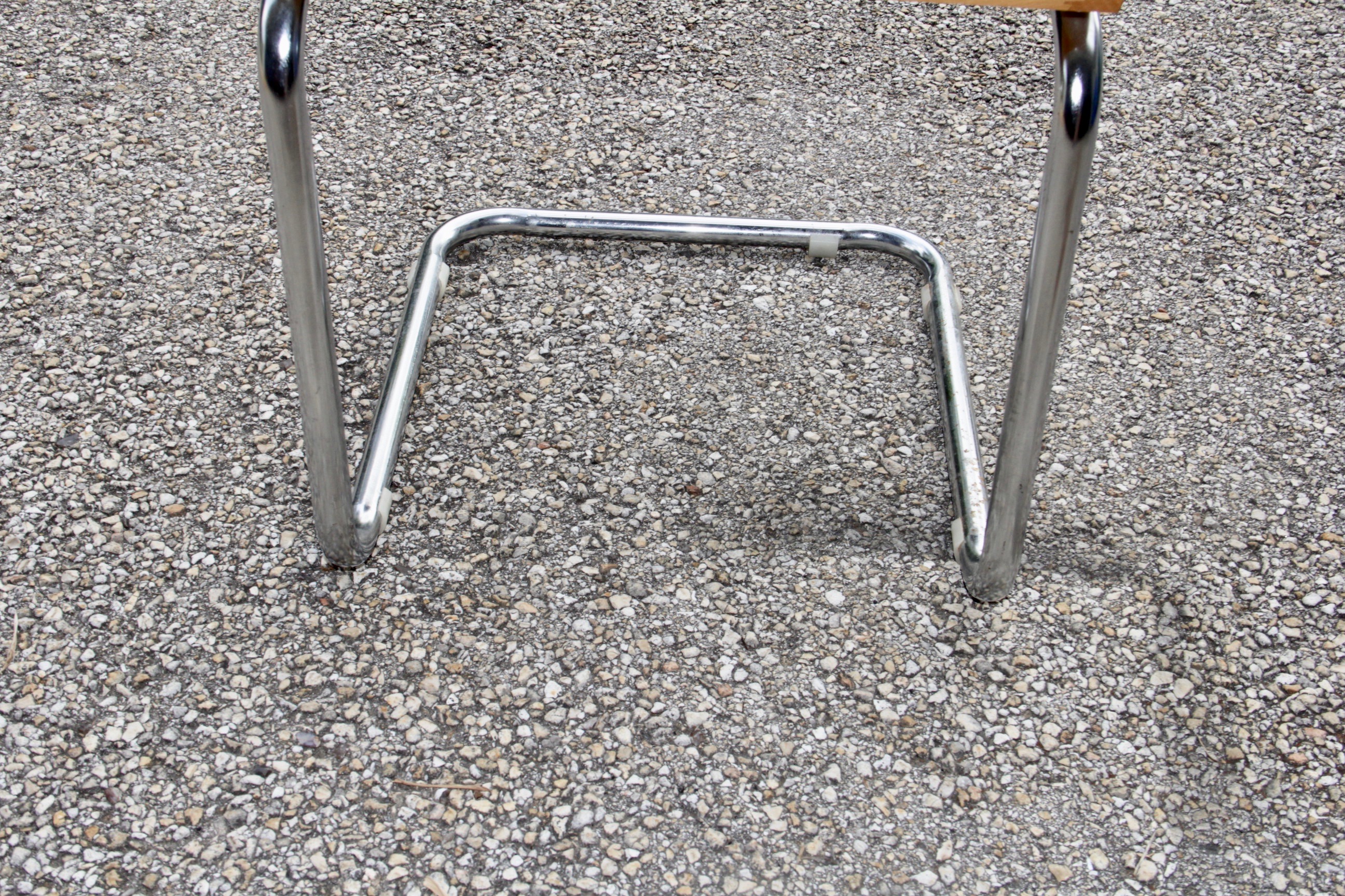 Vintage Mid-Century Cantilever Armchair