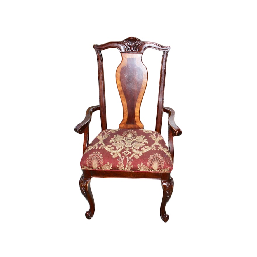 Queen Anne Style Armchair