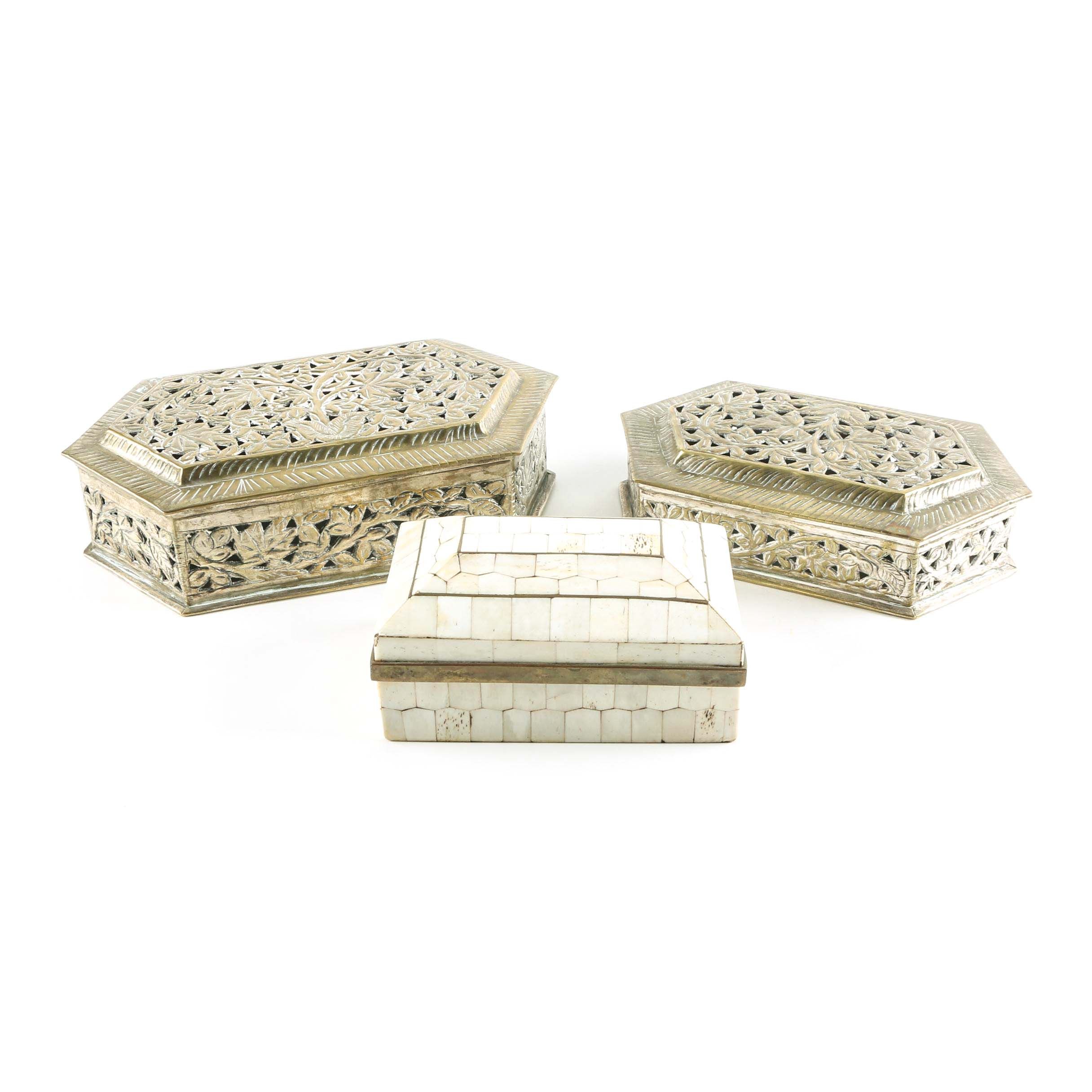 Group of Trinket Boxes